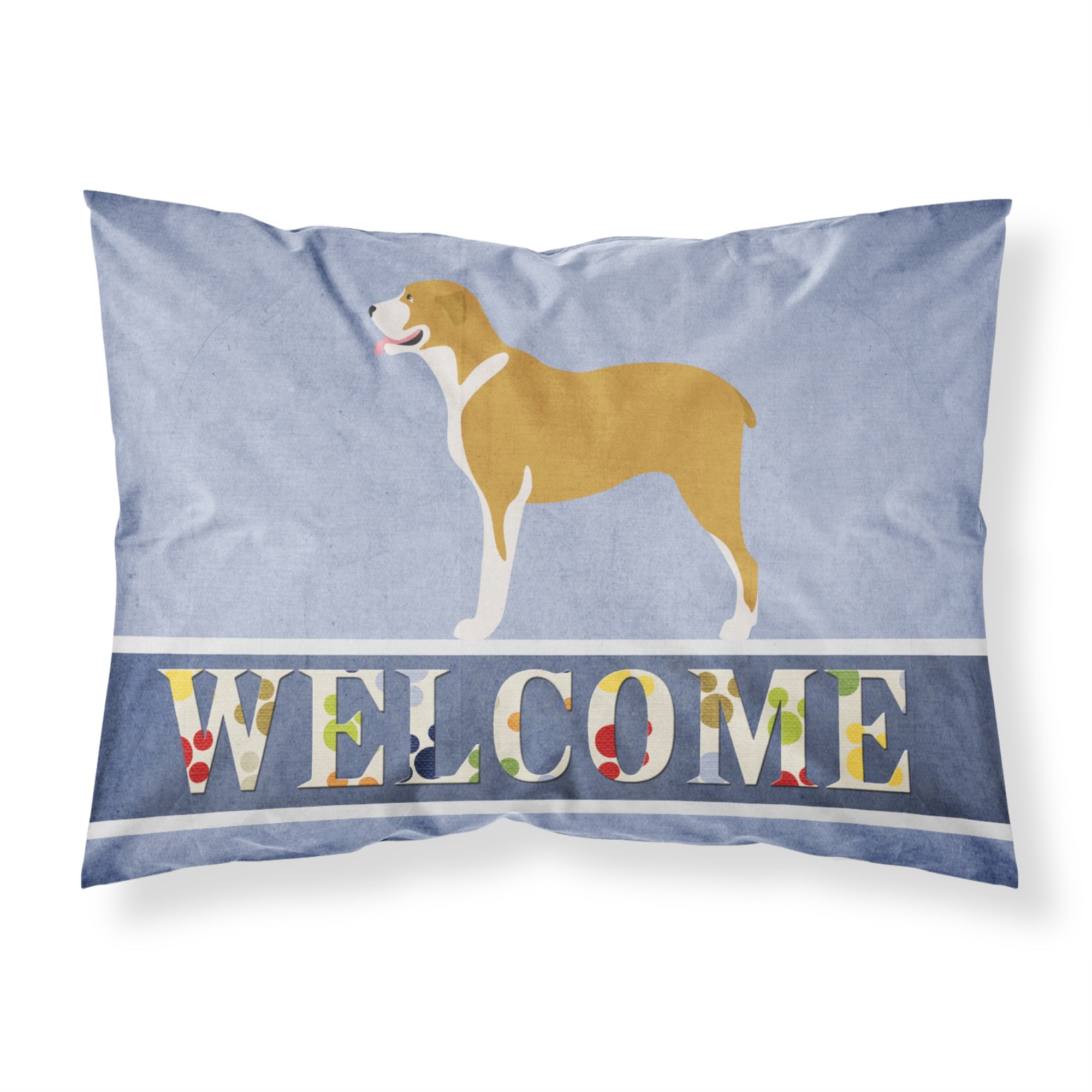 Caroline'S Treasures Belgium Mastiff Welcome Pillowcase, Standard,
