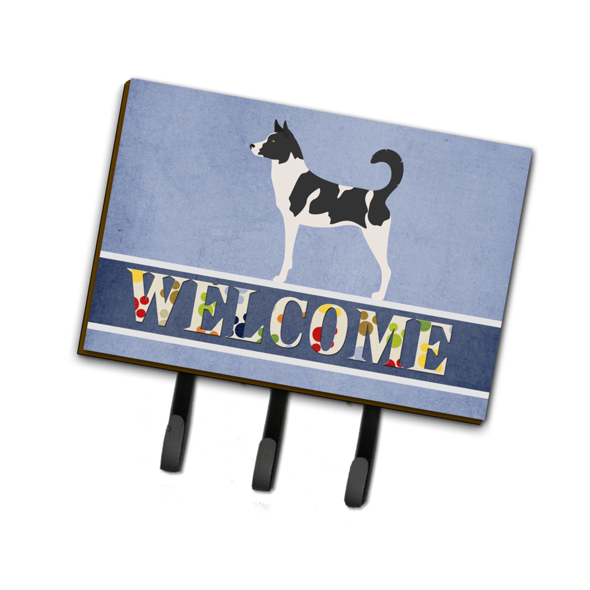 Caroline'S Treasures Canaan Dog Welcome Wall Hook, Triple