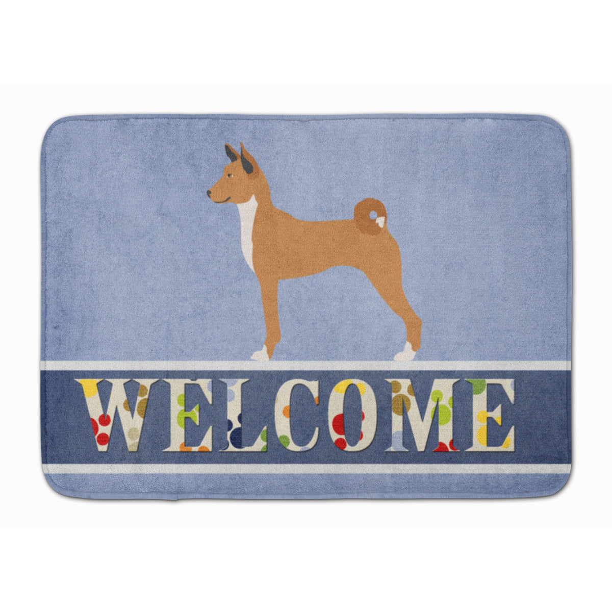 Caroline'S Treasures Telomian Welcome Floor Mat, 19 X 27, Multicolor