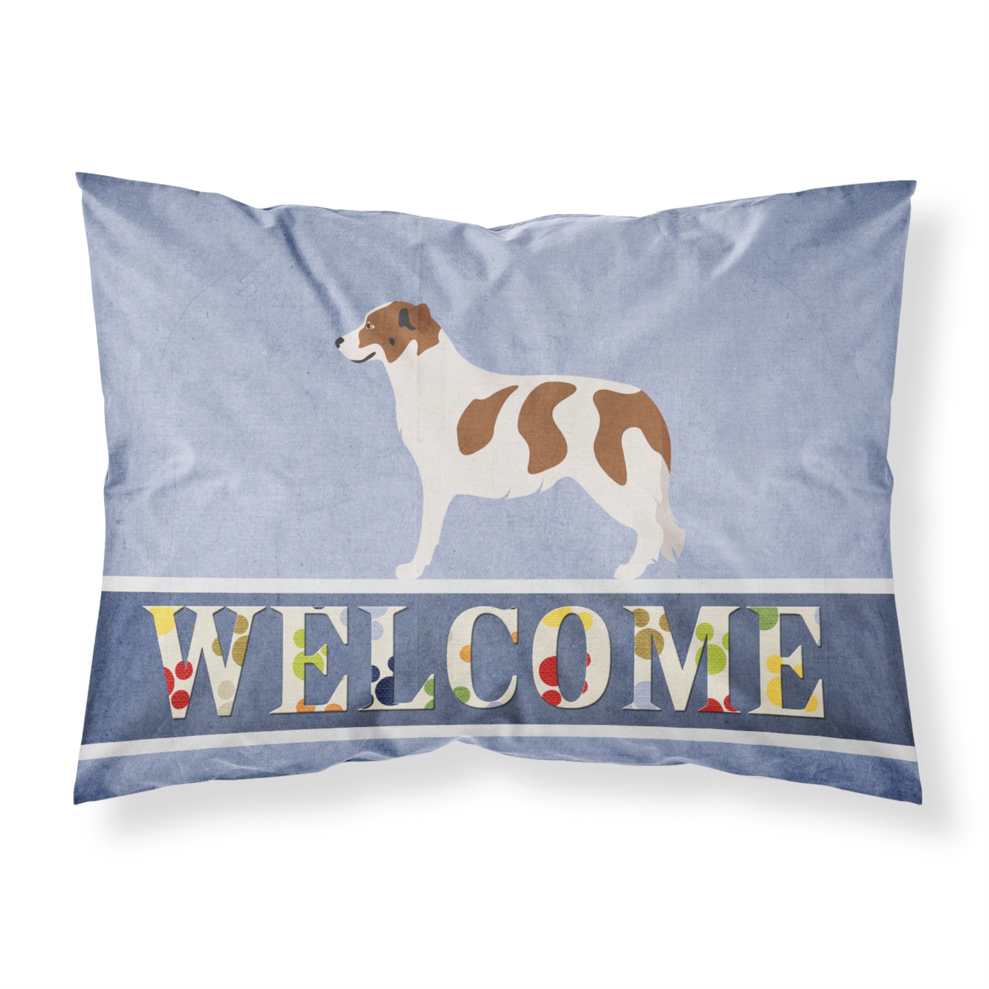 Caroline'S Treasures Aidi Atlas Mountain Dog Pillowcase, Standard, Welcome