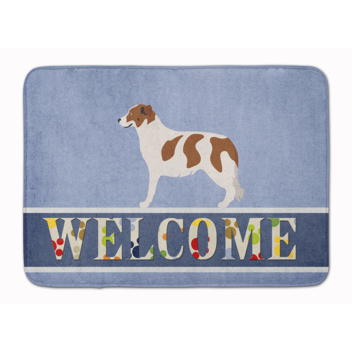 Caroline'S Treasures Aidi Atlas Mountain Dog Floor Mat, 19 X 27, Multicolor