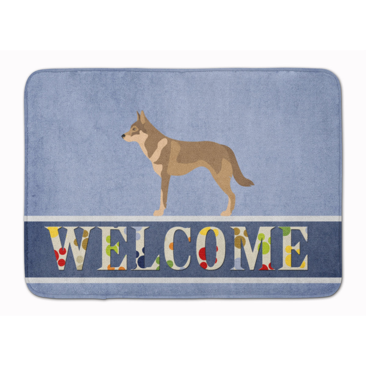 Caroline'S Treasures Czechoslovakian Wolfdog Floor Mat, 19 X 27, Multicolor