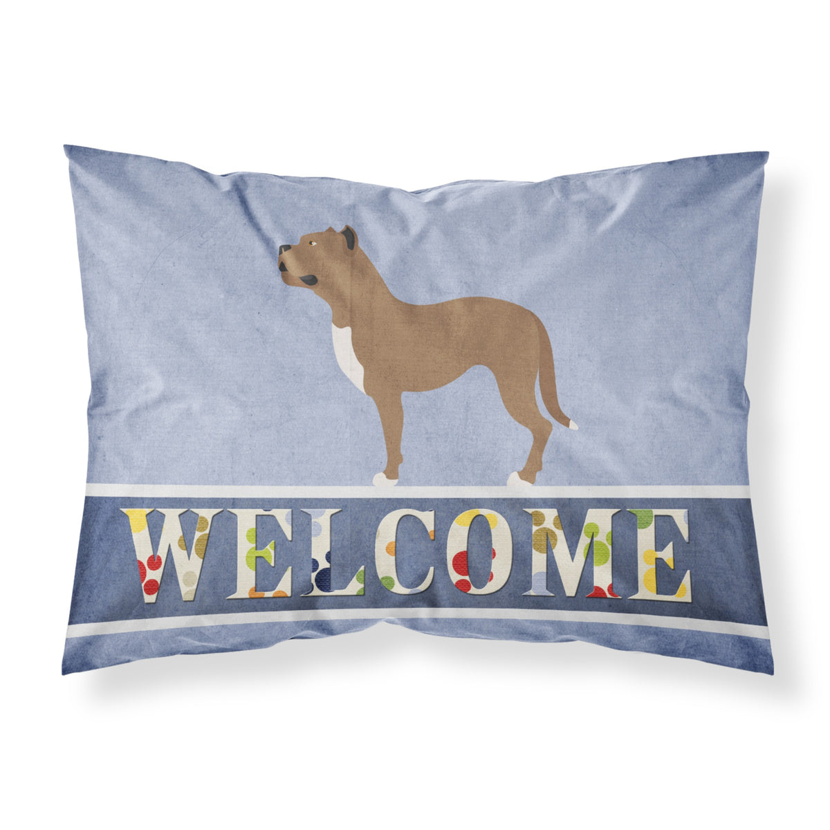 Caroline'S Treasures Perro De Presa Canario Pillowcase, Standard, Welcome
