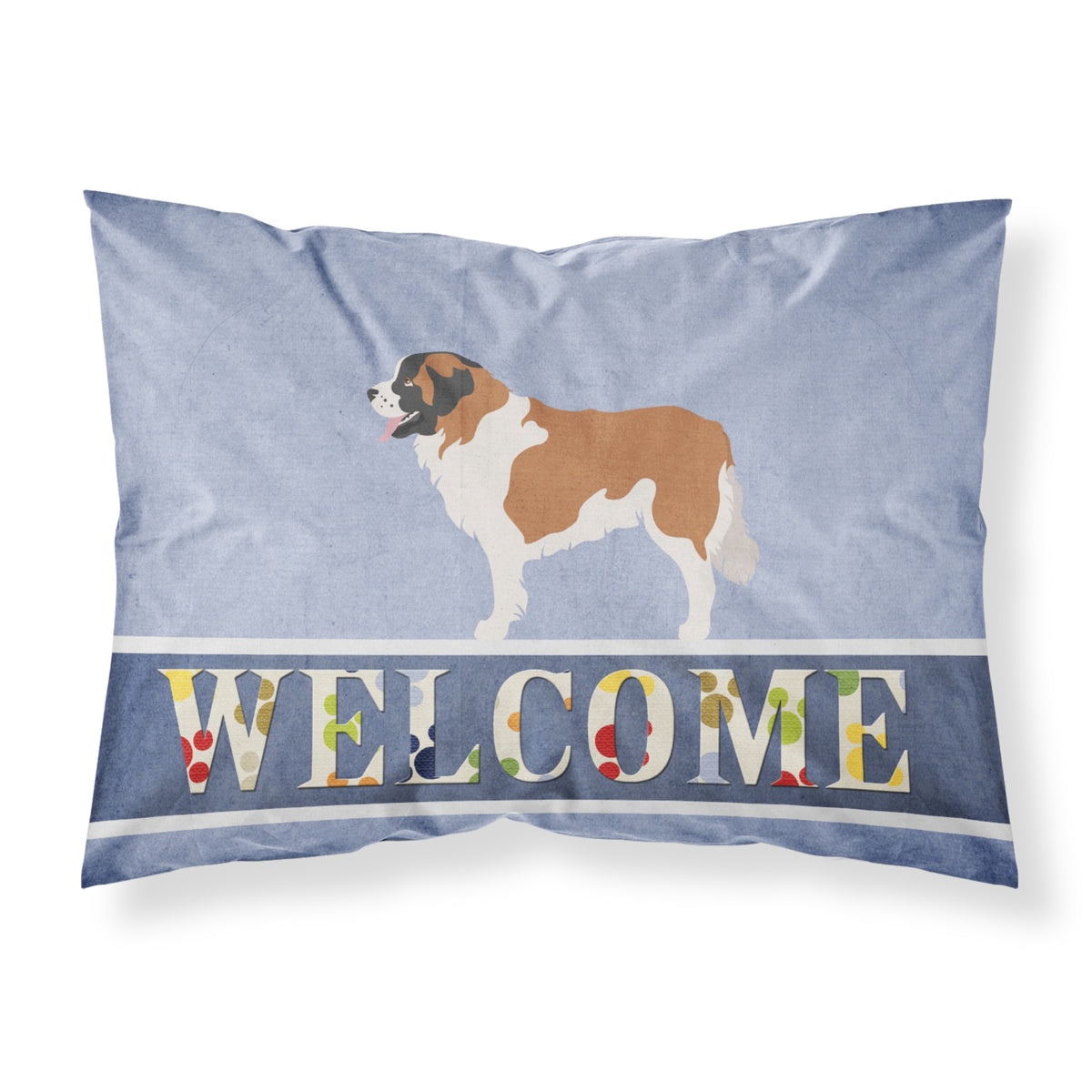 Caroline'S Treasures Moscow Watchdog Pillowcase, Standard, Welcome