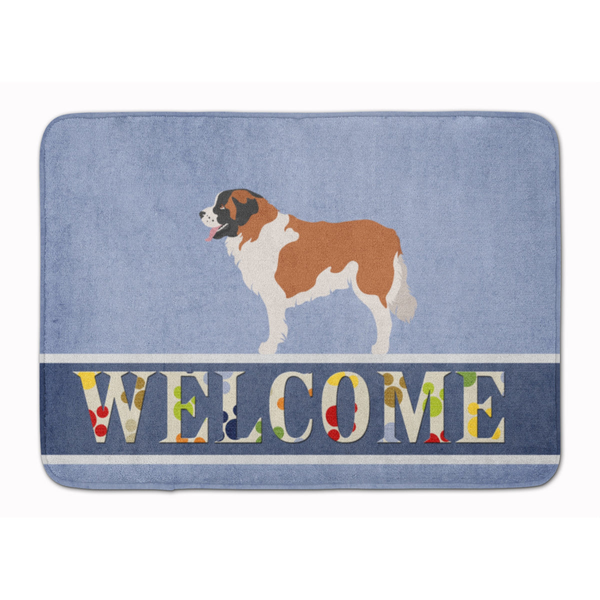 Caroline'S Treasures Moscow Watchdog Floor Mat, 19 X 27, Multicolor