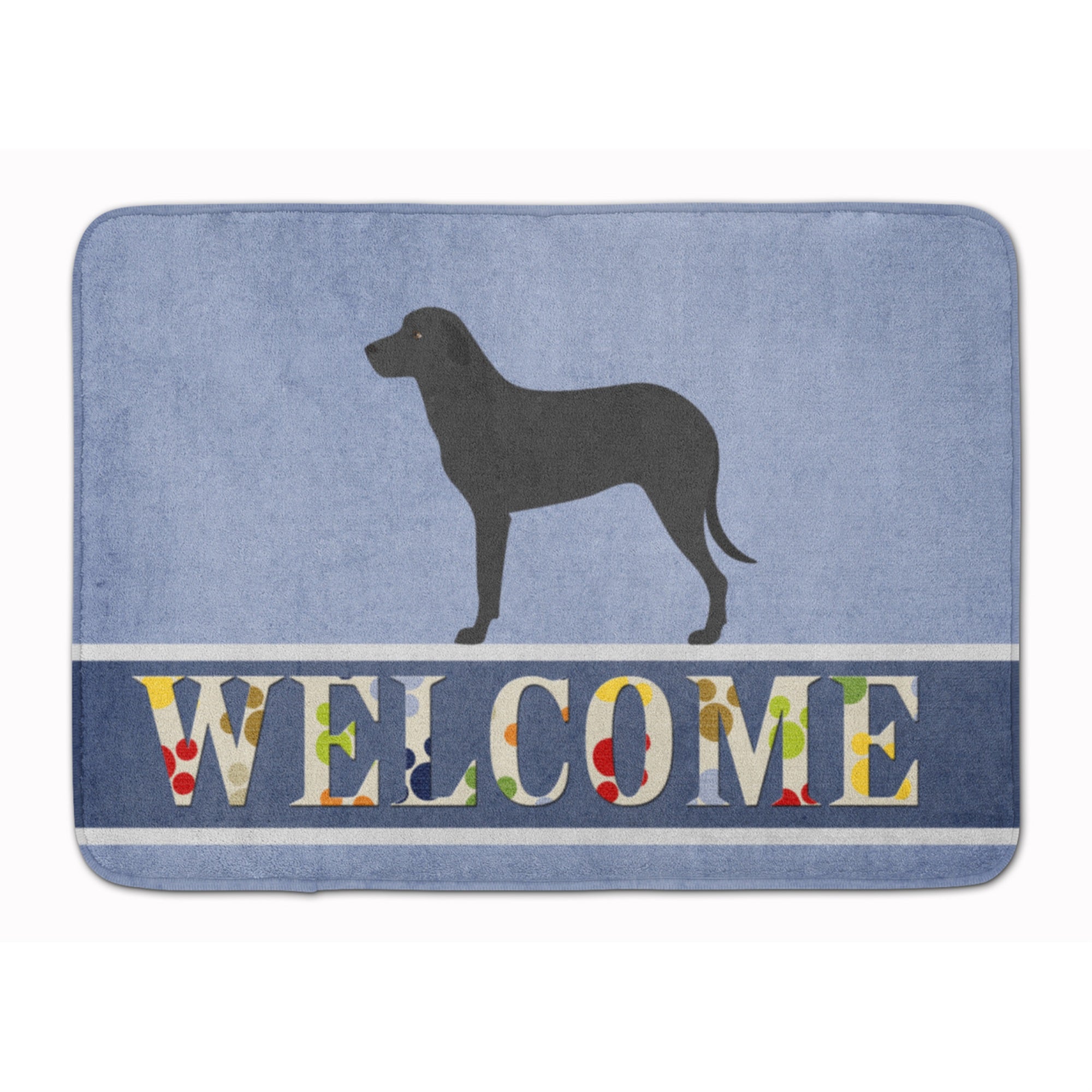 Caroline'S Treasures Majorca Shepherd Dog Floor Mat, 19 X 27, Multicolor