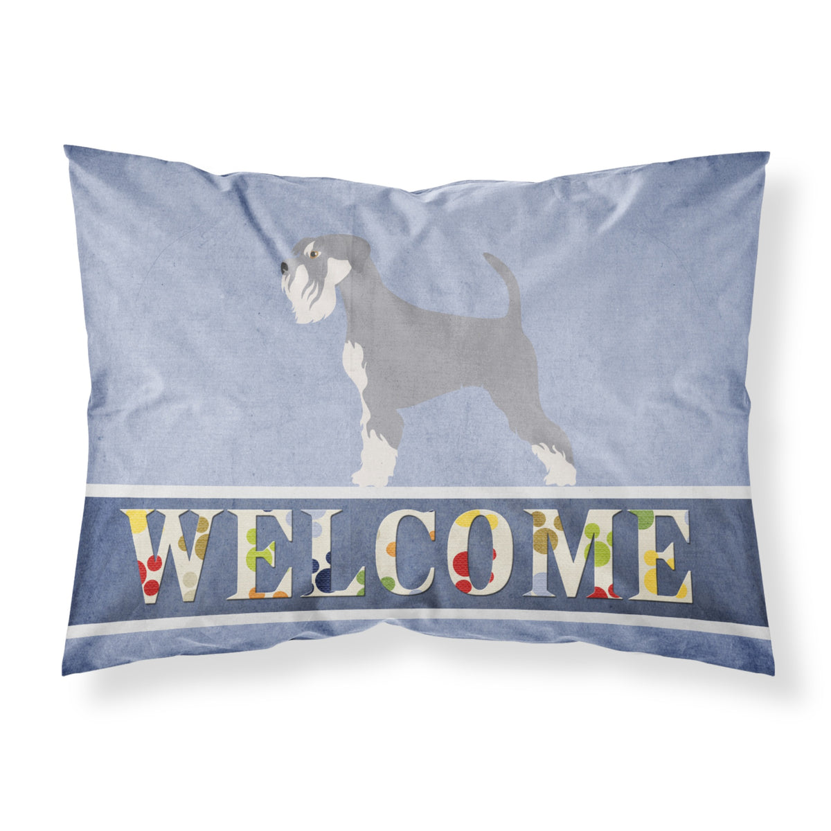 Caroline'S Treasures Schnauzer Welcome Pillowcase, Standard,