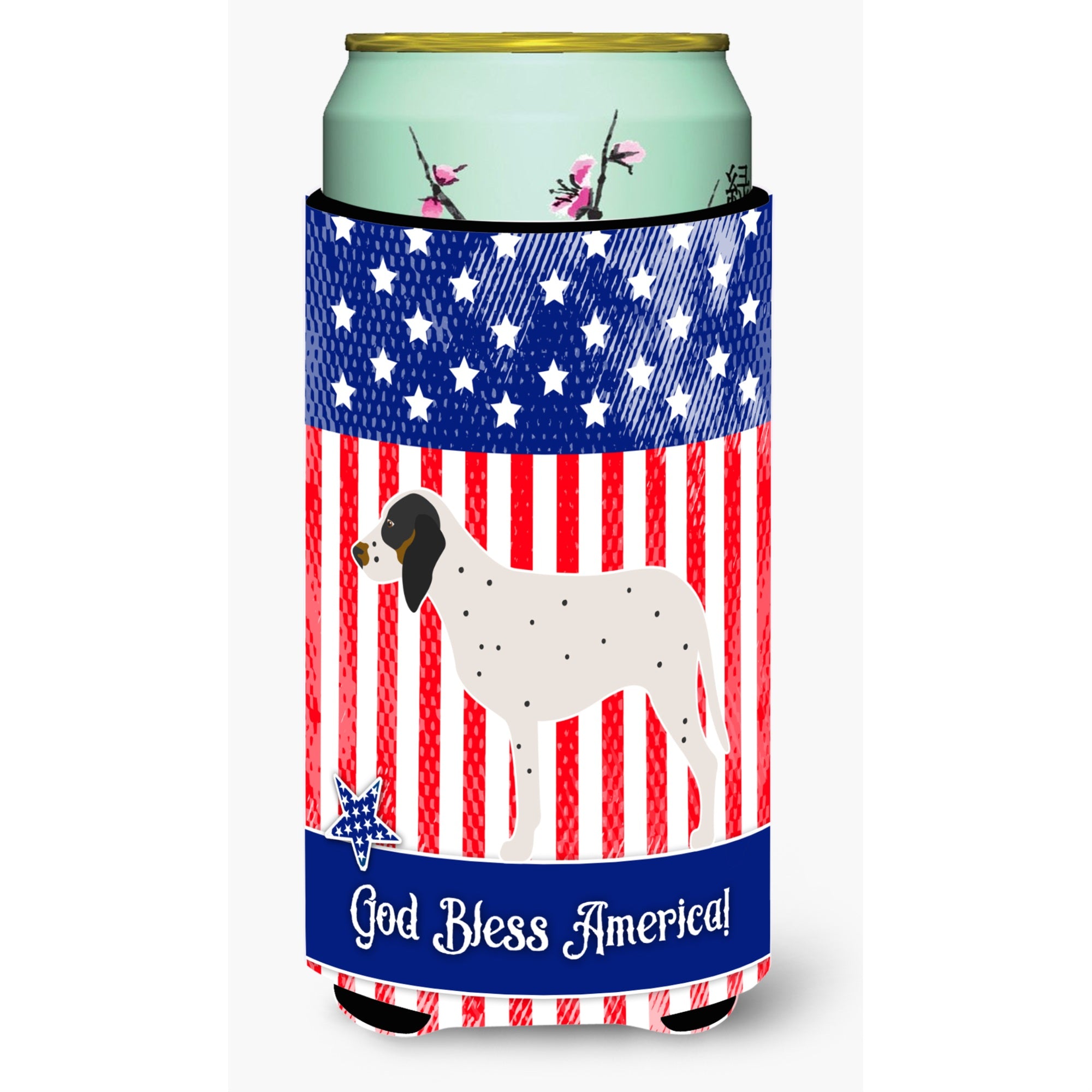 Caroline'S Treasures Gascon Saintongeois American Decorative Can Hugger, Tall Boy, Multicolor