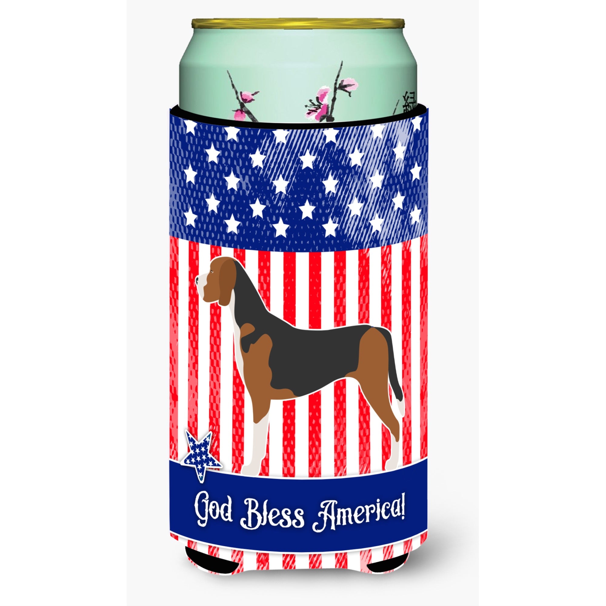 Caroline'S Treasures Hamiltonstvare American Decorative Can Hugger, Tall Boy, Multicolor