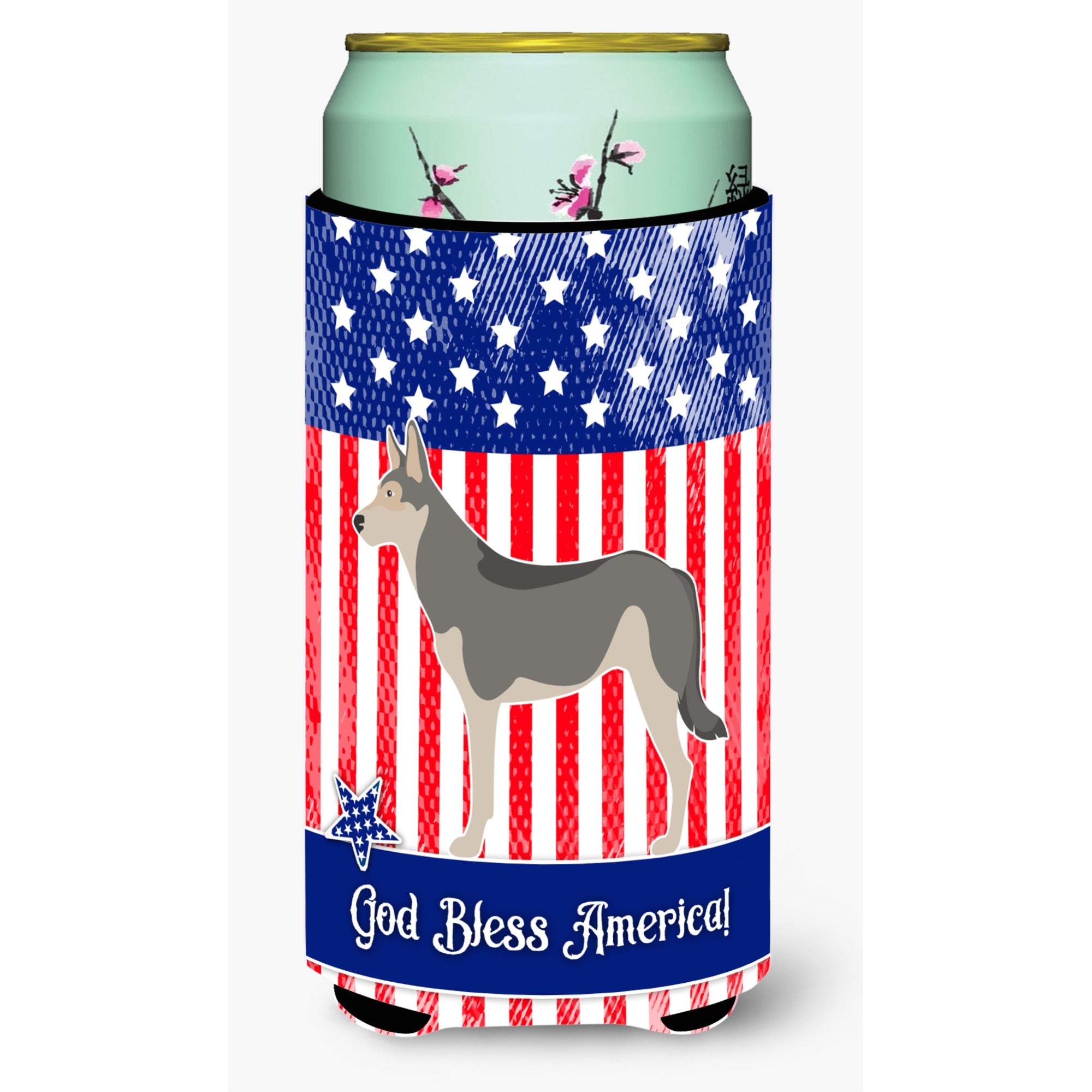 Caroline'S Treasures Saarloos Wolfdog American Decorative Can Hugger, Tall Boy, Multicolor