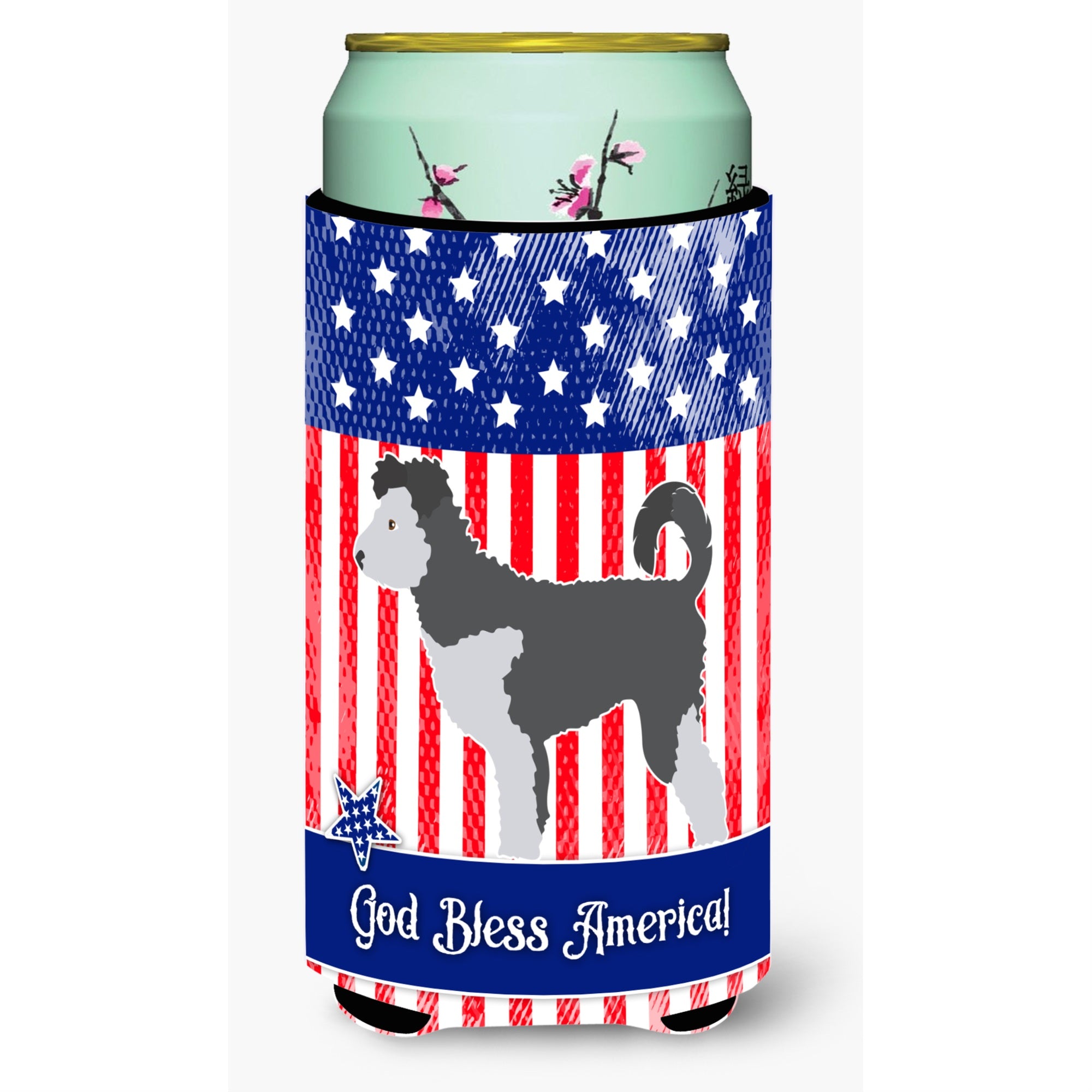 Caroline'S Treasures Pumi American Decorative Can Hugger, Tall Boy, Multicolor