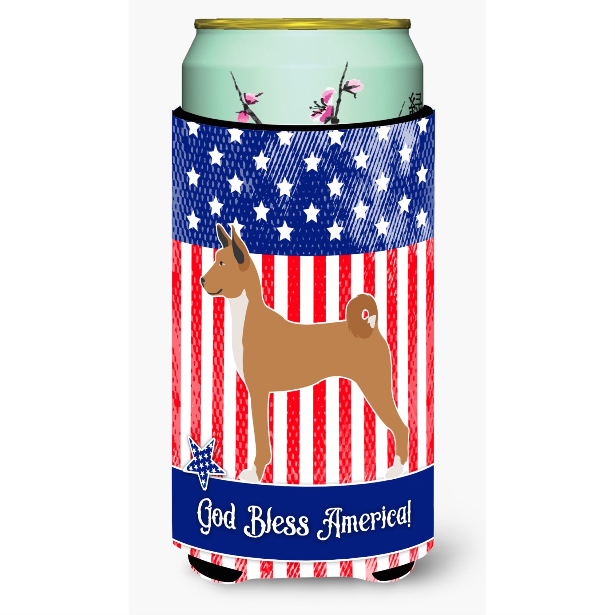 Caroline'S Treasures Telomian American Decorative Can Hugger, Tall Boy, Multicolor