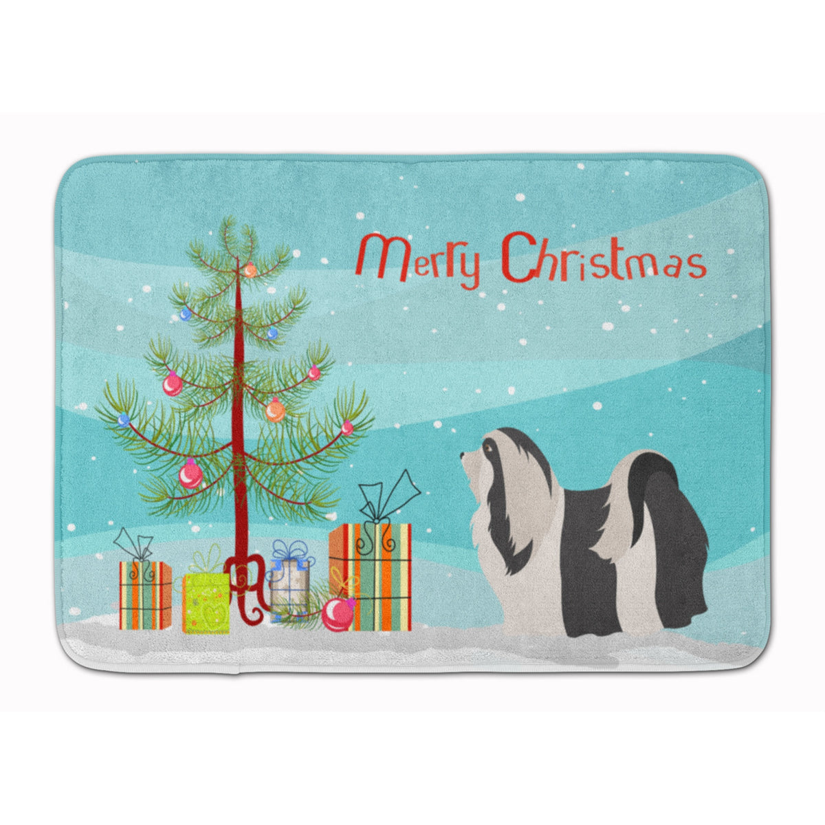 Caroline'S Treasures Havanese Christmas Floor Mat, 19Hx27W, Multicolor