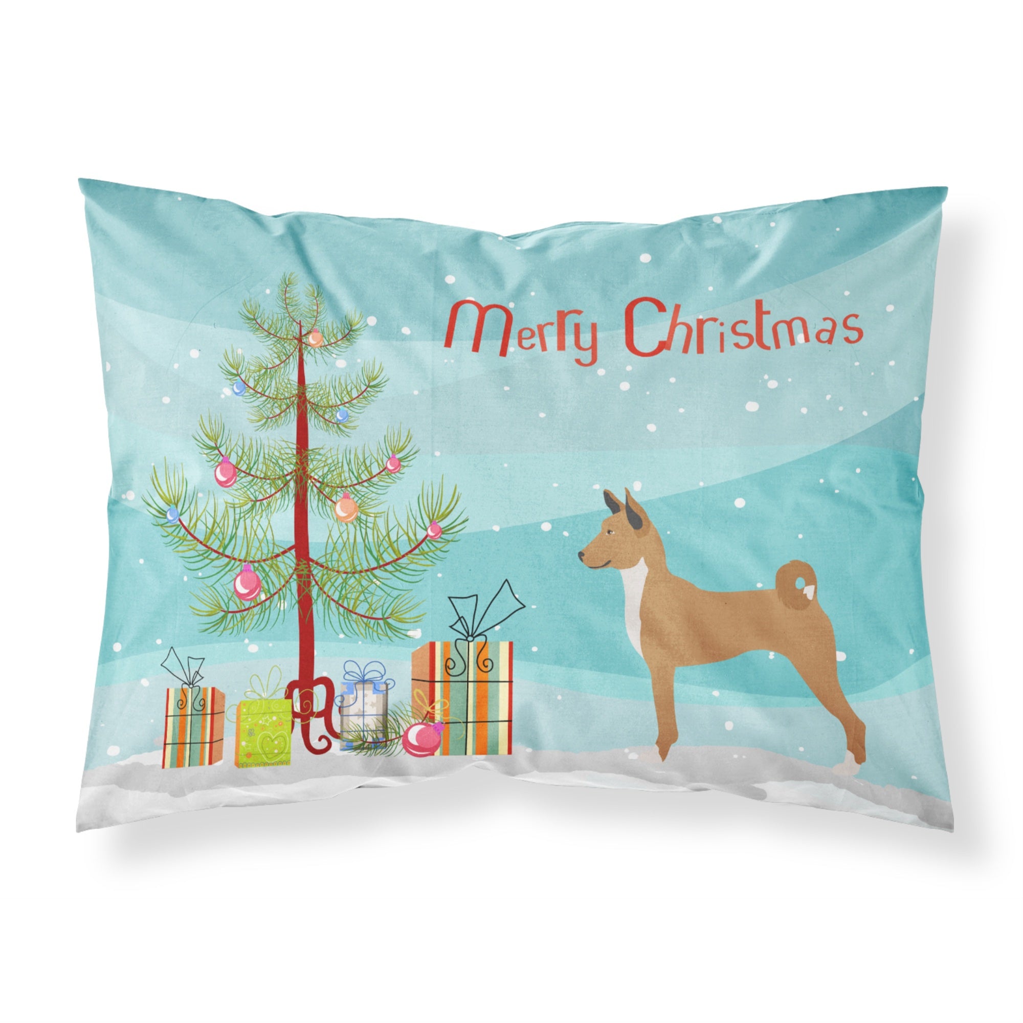 Caroline'S Treasures Telomian Pillowcase, Standard, Christmas Tree