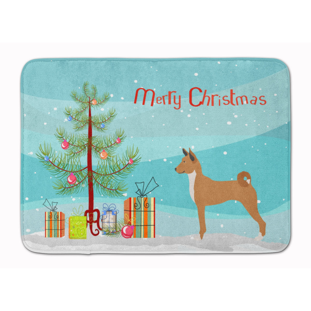 Caroline'S Treasures Telomian Christmas Floor Mat, 19Hx27W, Multicolor