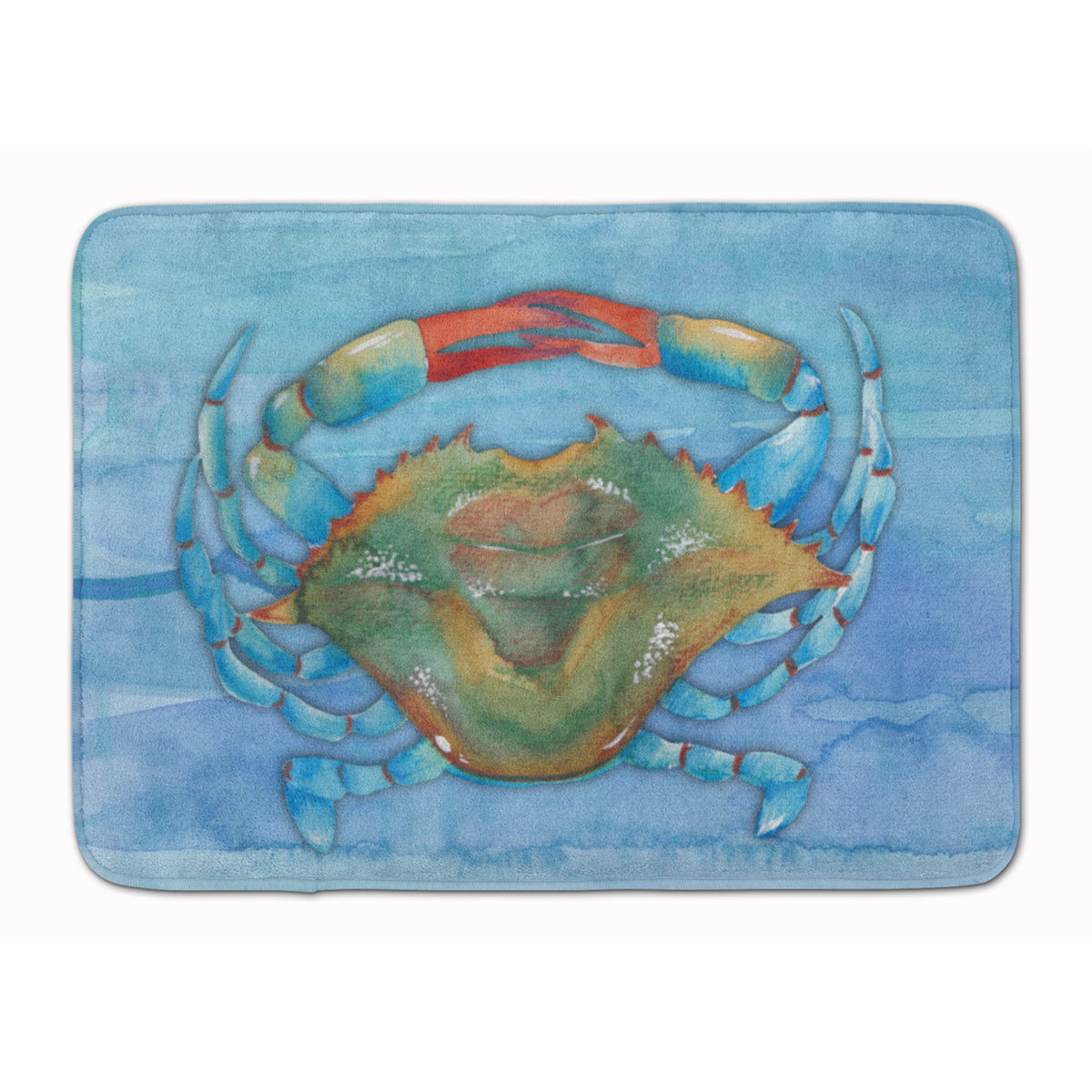 Caroline'S Treasures Blue Crab Floor Mat, 19 X 27, Multicolor