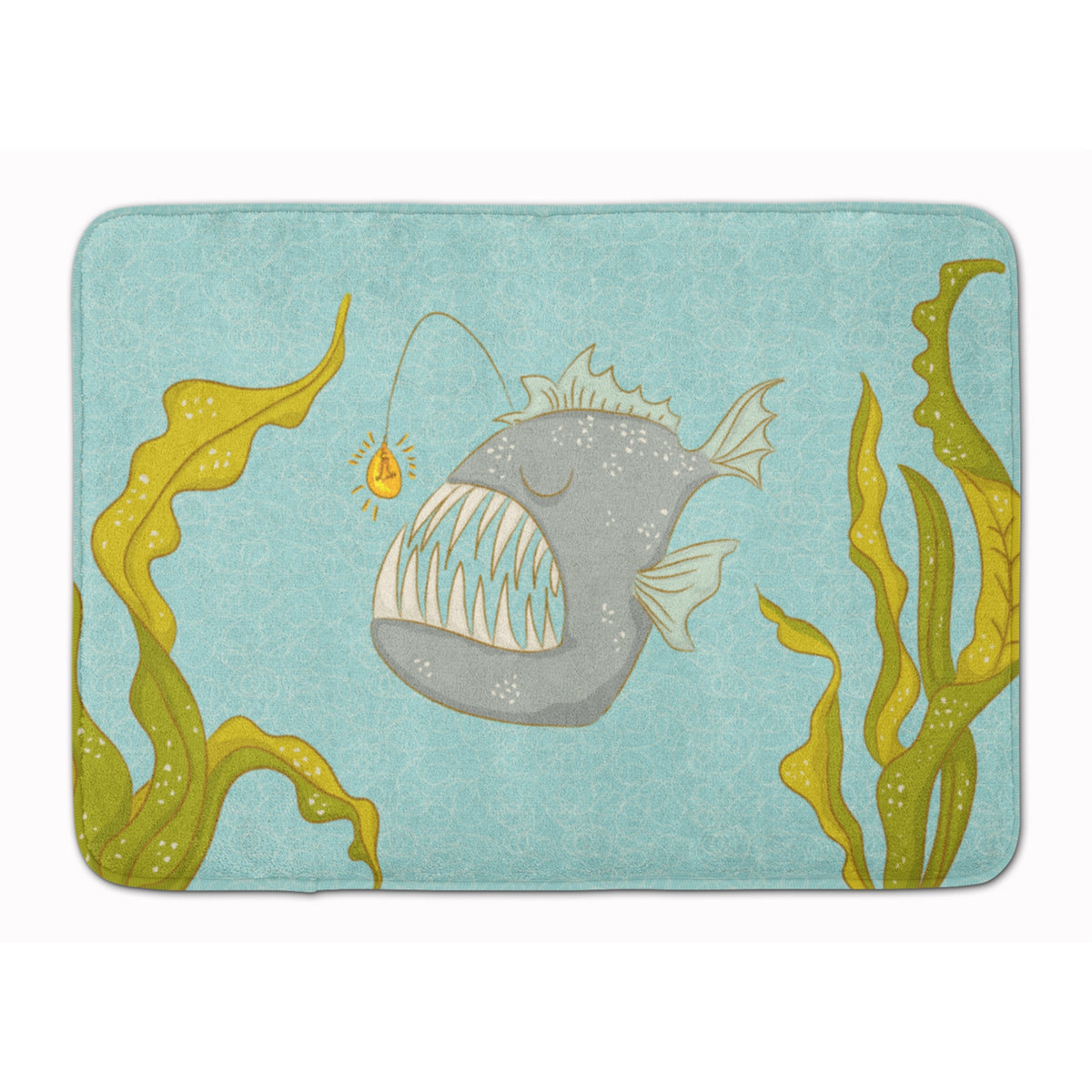 Caroline'S Treasures Frog Fish Floor Mat, 19 X 27, Multicolor