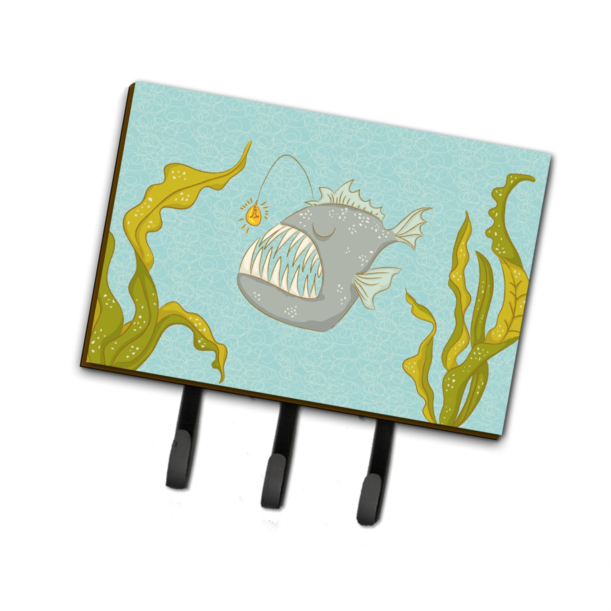 Caroline'S Treasures Frog Fish Wall Hook, Triple