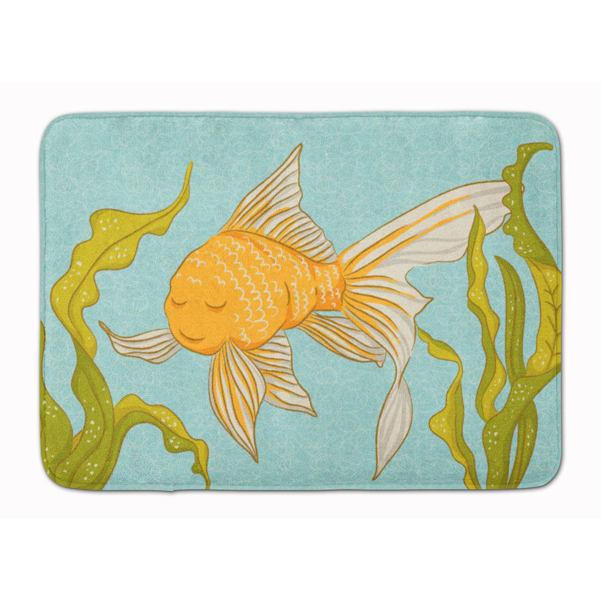 Caroline'S Treasures Gold Fish Floor Mat, 19 X 27, Multicolor
