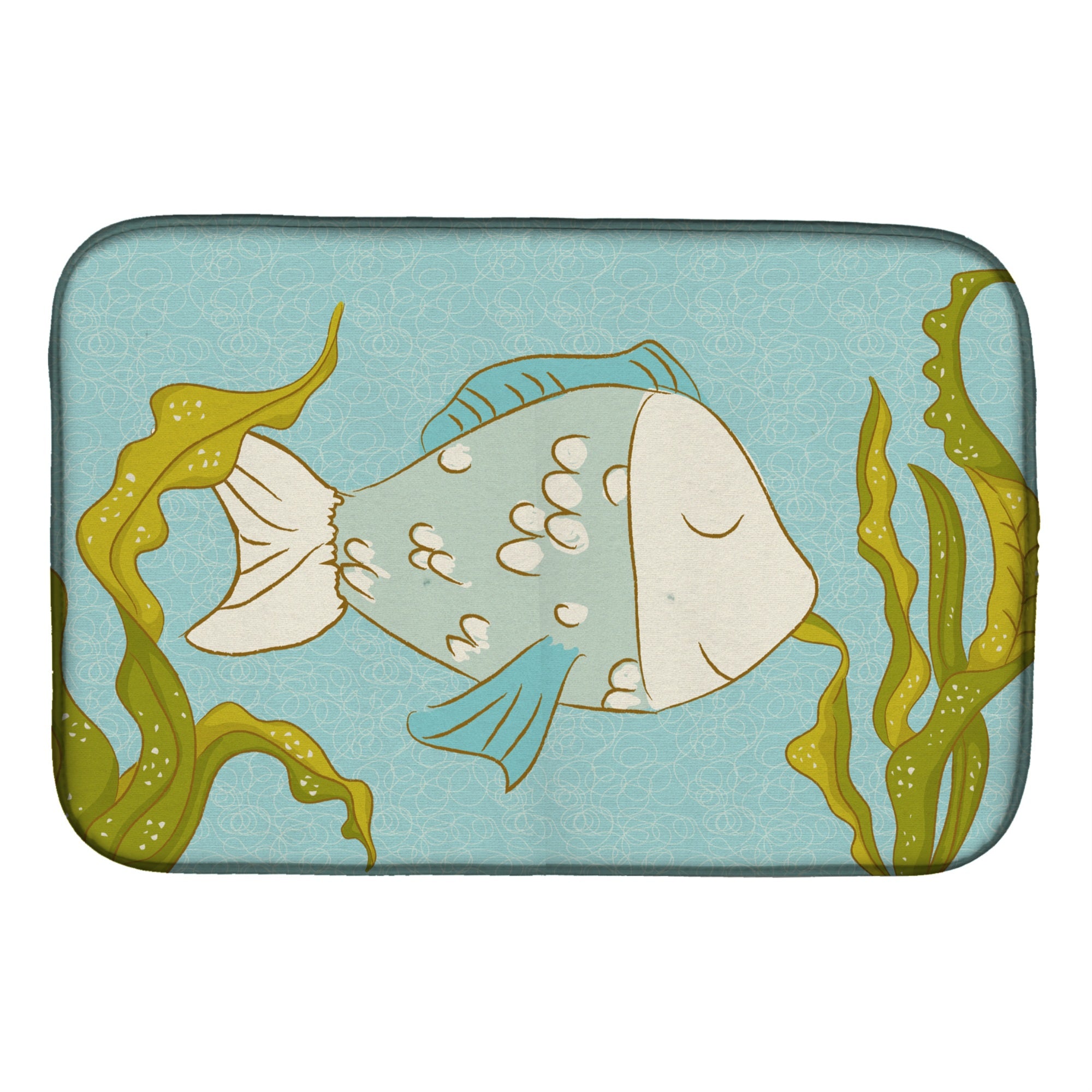 Caroline'S Treasures Bb8545Ddm Dish Drying Mat, 14 X 21