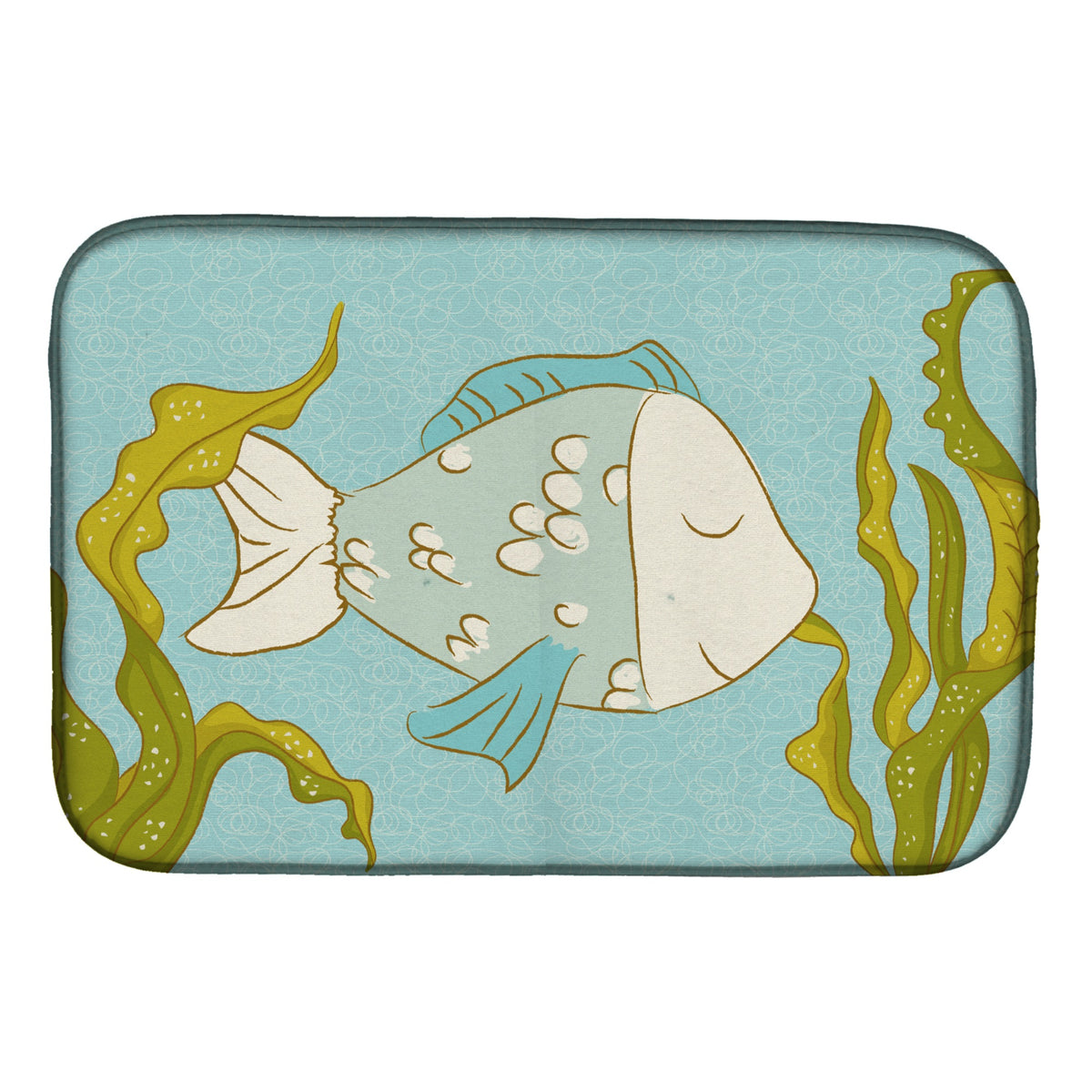 Caroline'S Treasures Bb8545Ddm Dish Drying Mat, 14 X 21