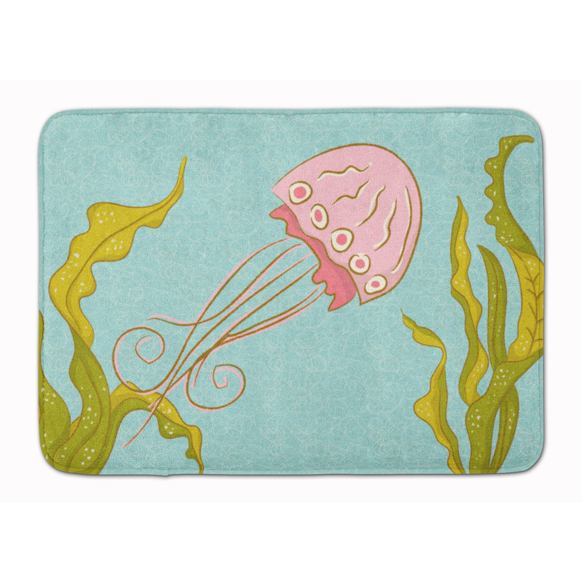 Caroline'S Treasures Jelly Fish Floor Mat, 19 X 27, Multicolor
