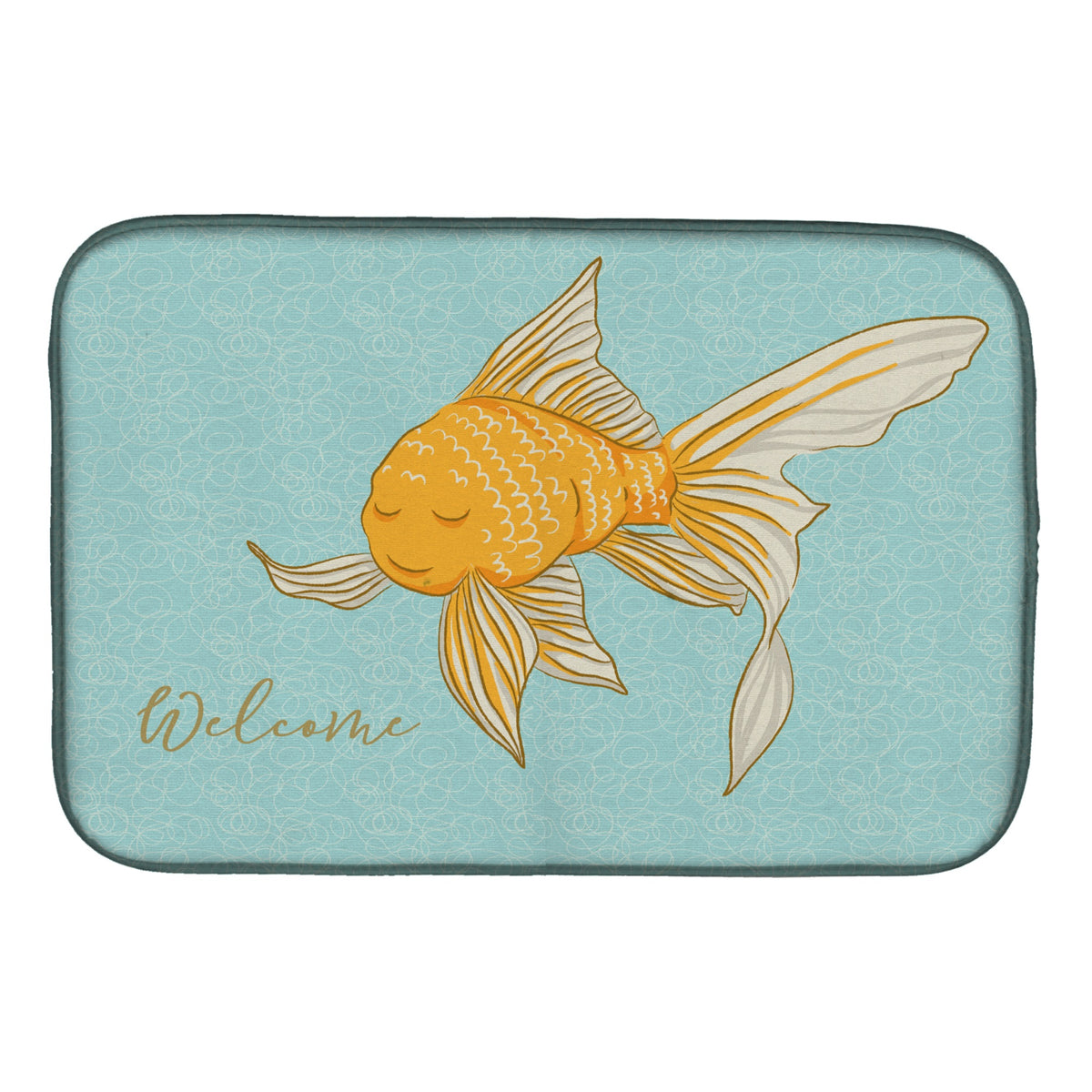 Caroline'S Treasures Bb8551Ddm Dish Drying Mat, 14 X 21