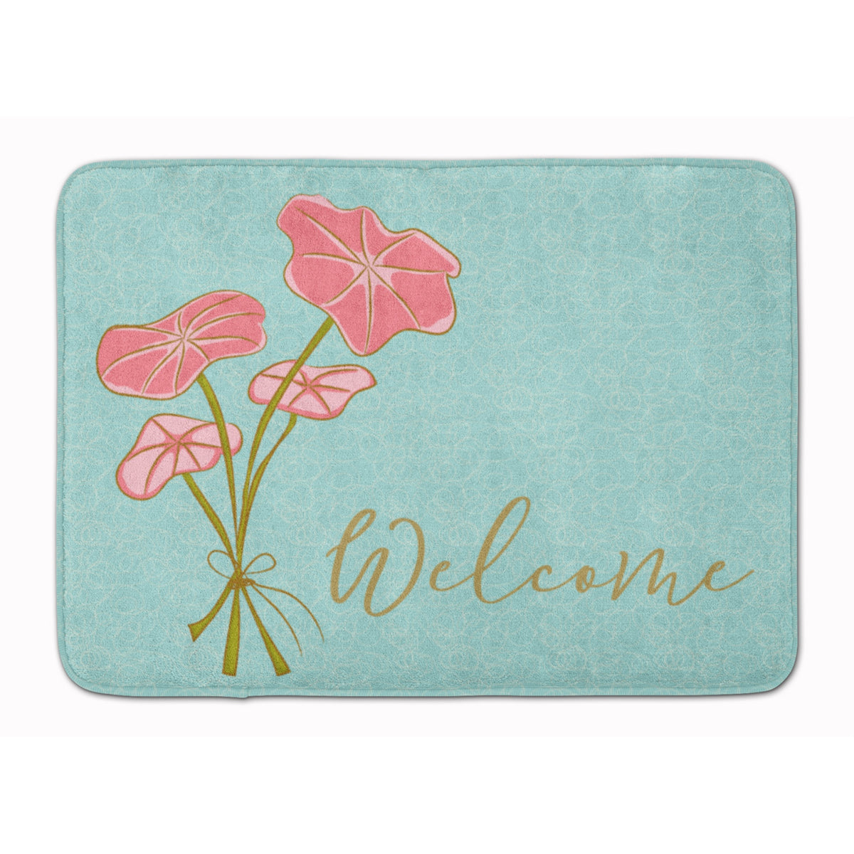 Caroline'S Treasures Bunch Of Flowers Welcome Floor Mat, 19 X 27, Multicolor