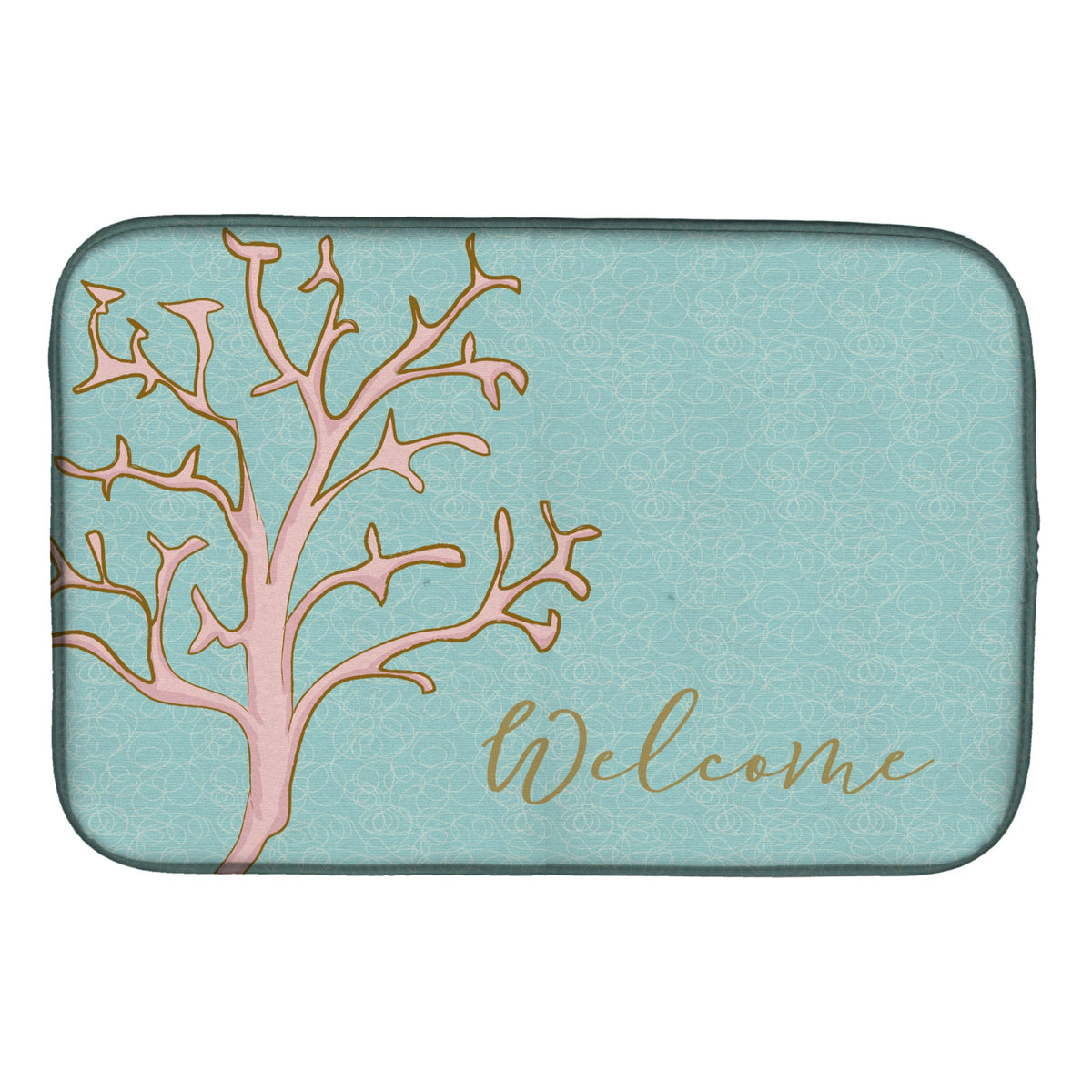 Caroline'S Treasures Bb8556Ddm Dish Drying Mat, 14 X 21