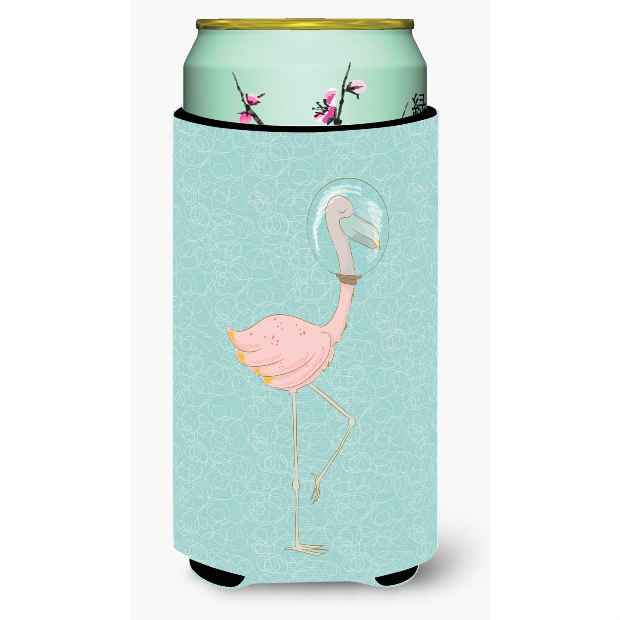 Caroline'S Treasures Flamingo Underwater Decorative Can Hugger, Tall Boy, Multicolor