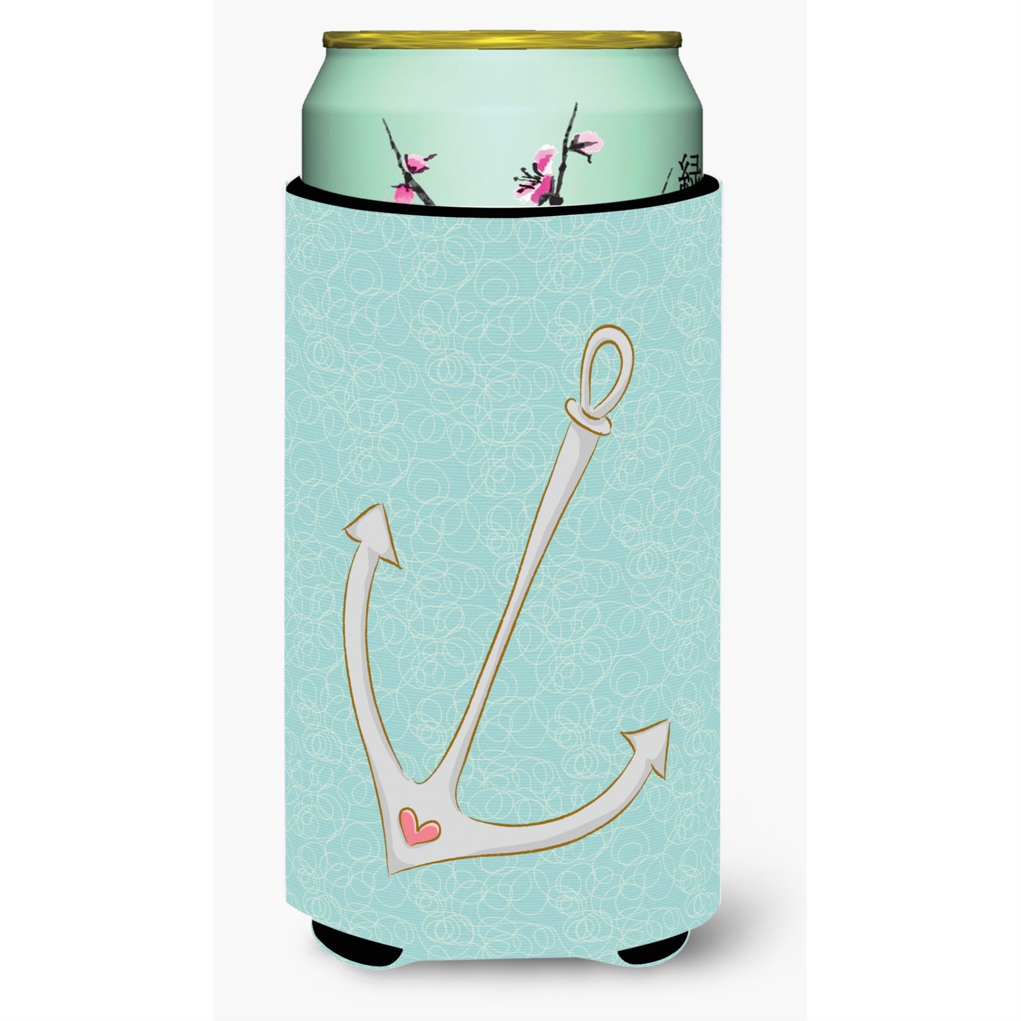 Caroline'S Treasures Anchor Decorative Can Hugger, Tall Boy, Multicolor