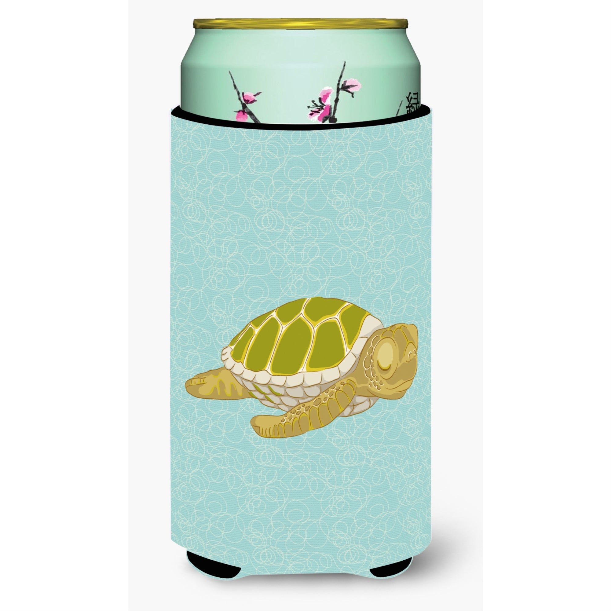 Caroline'S Treasures Sea Turtle Decorative Can Hugger, Tall Boy, Multicolor