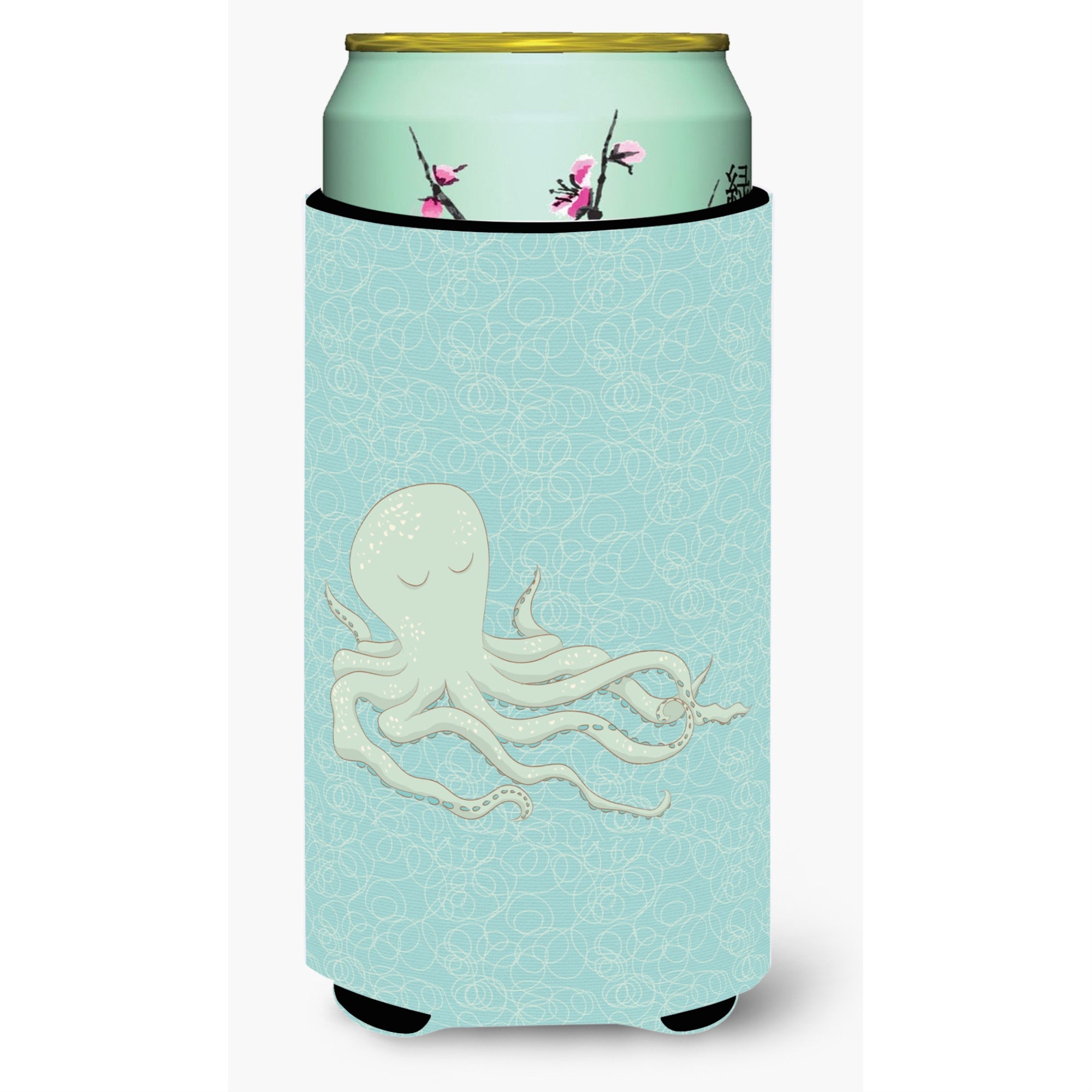 Caroline'S Treasures Octopus Decorative Can Hugger, Tall Boy, Multicolor