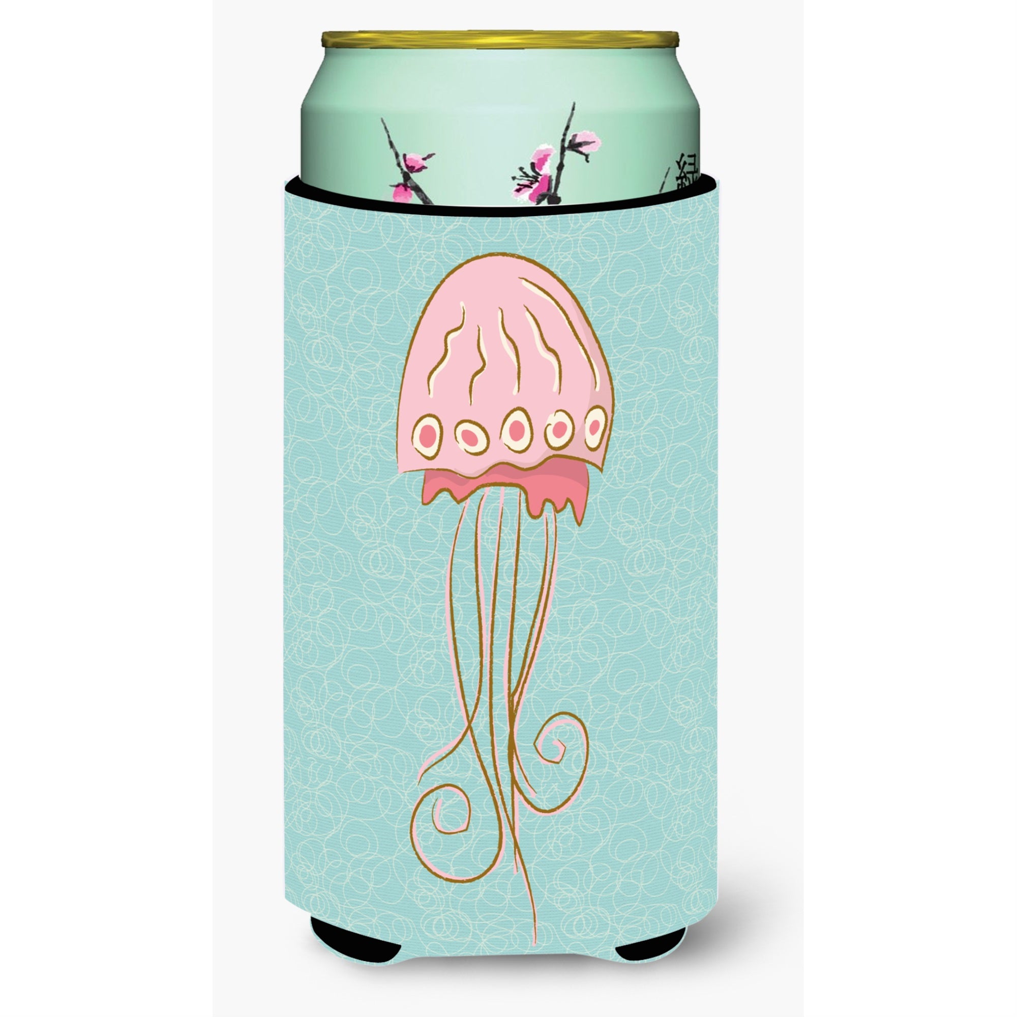 Caroline'S Treasures Jelly Fish Decorative Can Hugger, Tall Boy, Multicolor
