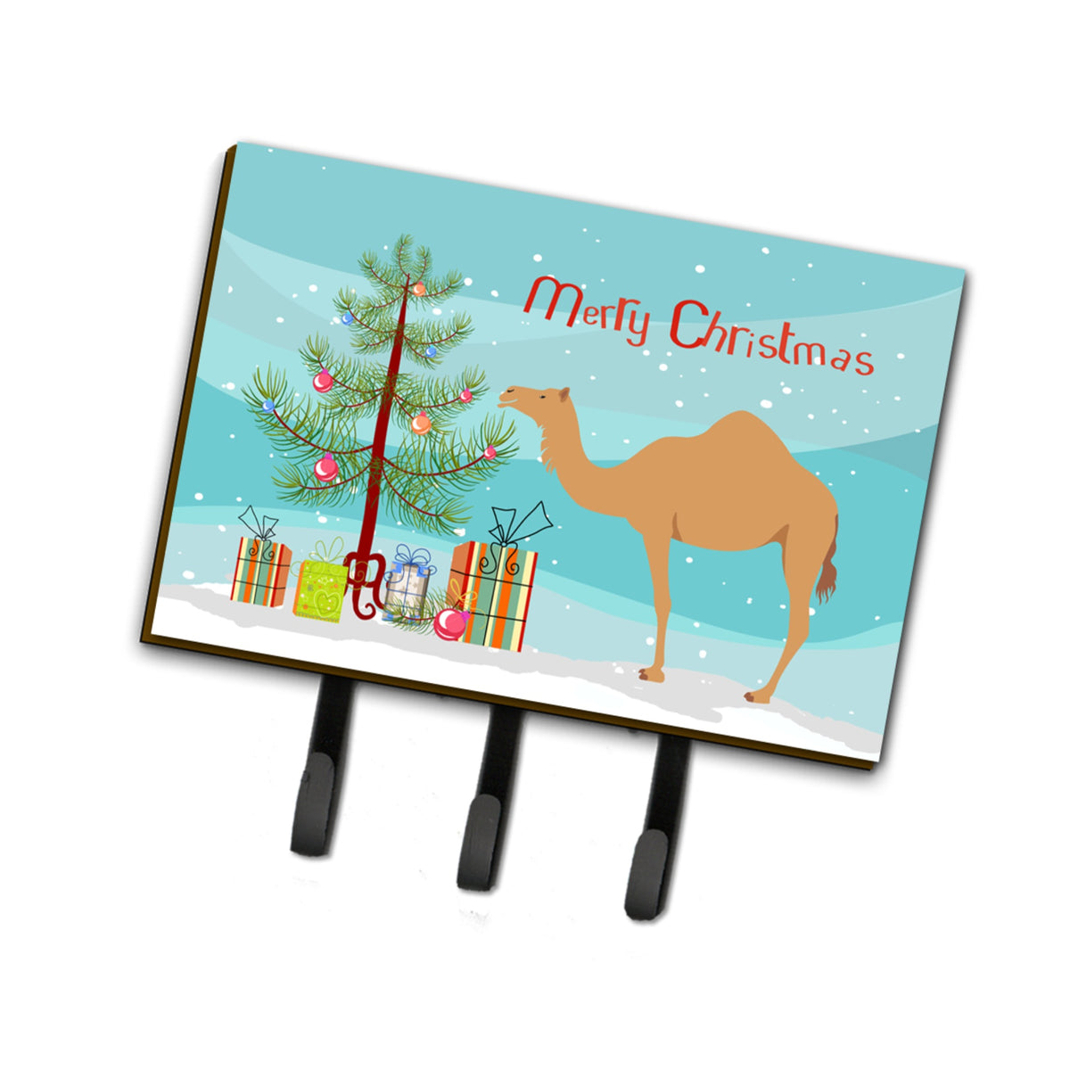 Caroline'S Treasures Arabian Camel Dromedary Christmas Wall Hook, Triple