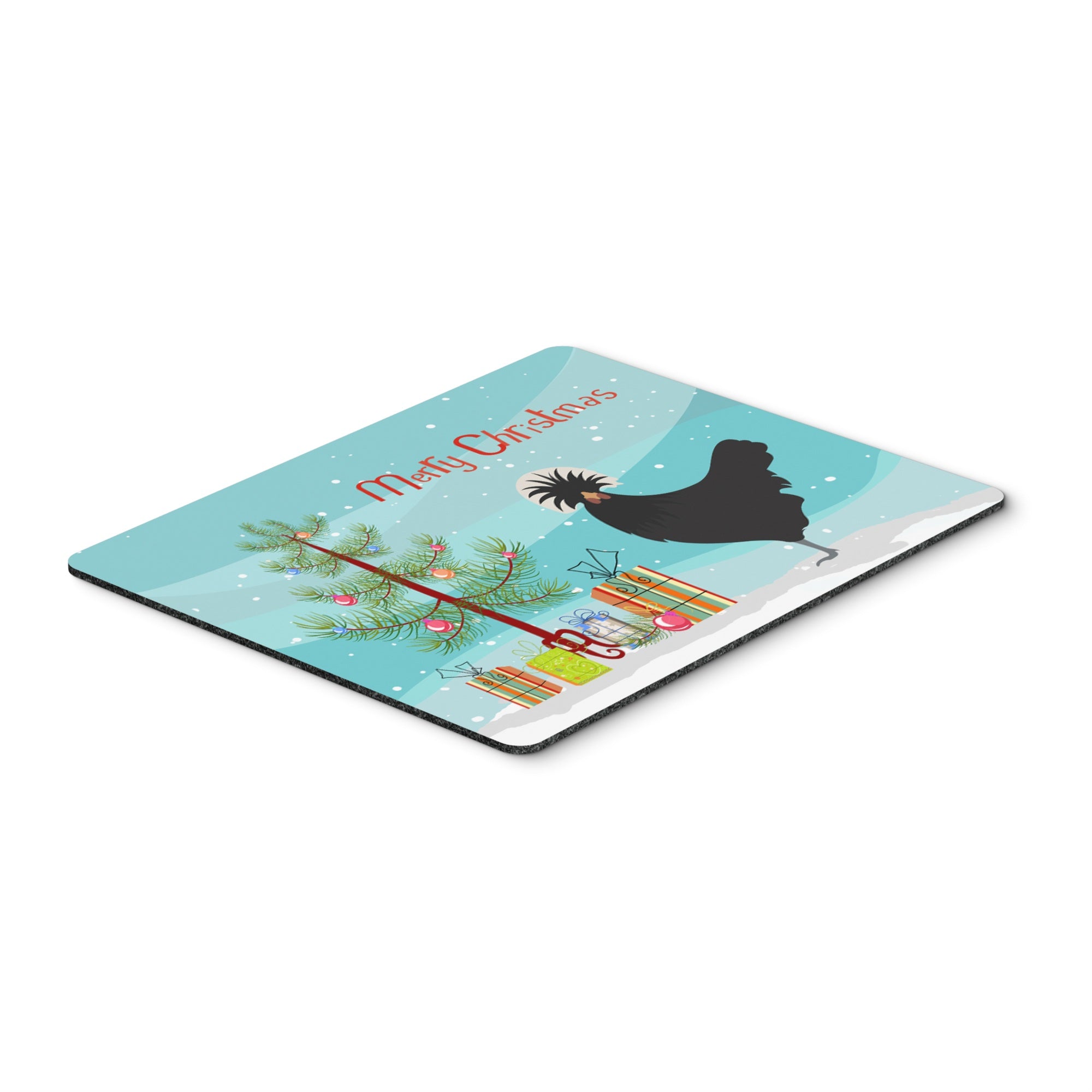 Caroline'S Treasures Polish Poland Chicken Christmas Mouse & Hot Pad Or Trivet, 7.75 X 9.25, Multicolor (Bb9201Mp)