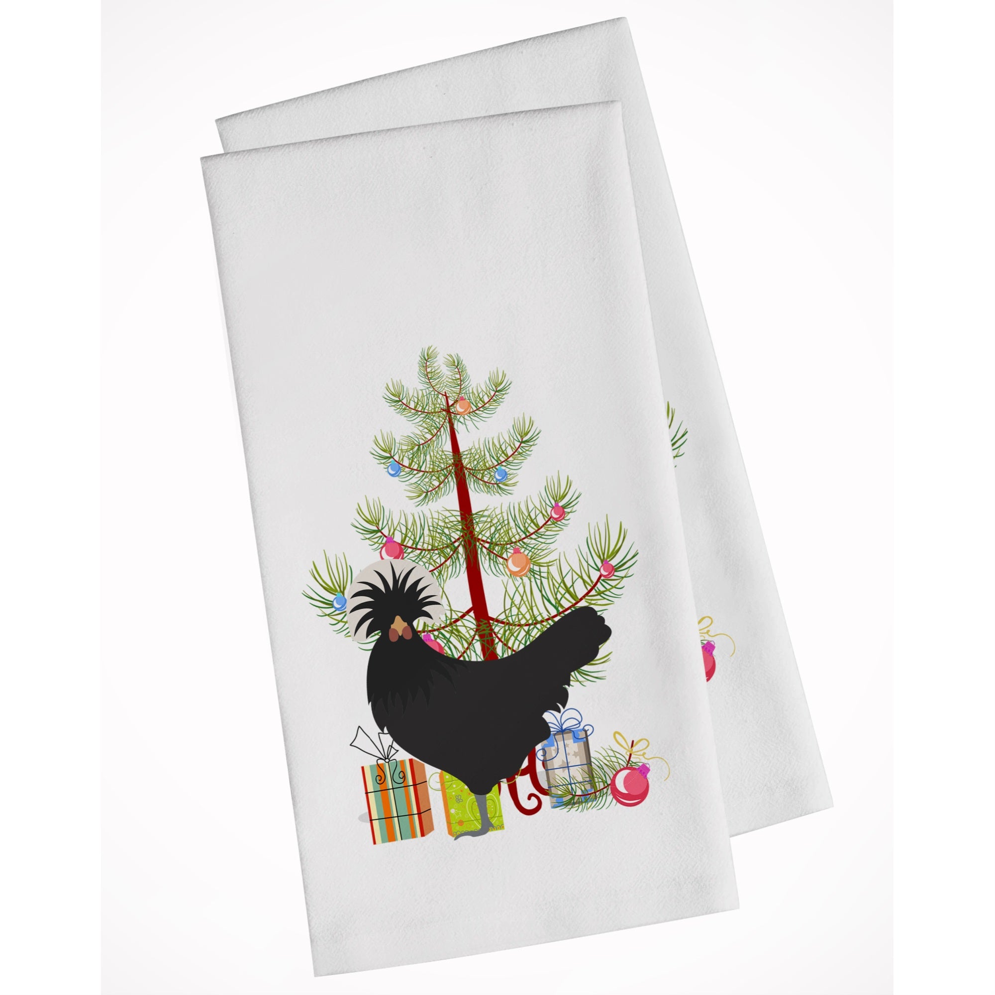 Polish Poland Chicken Christmas White Kitchen Towel Set Of 2