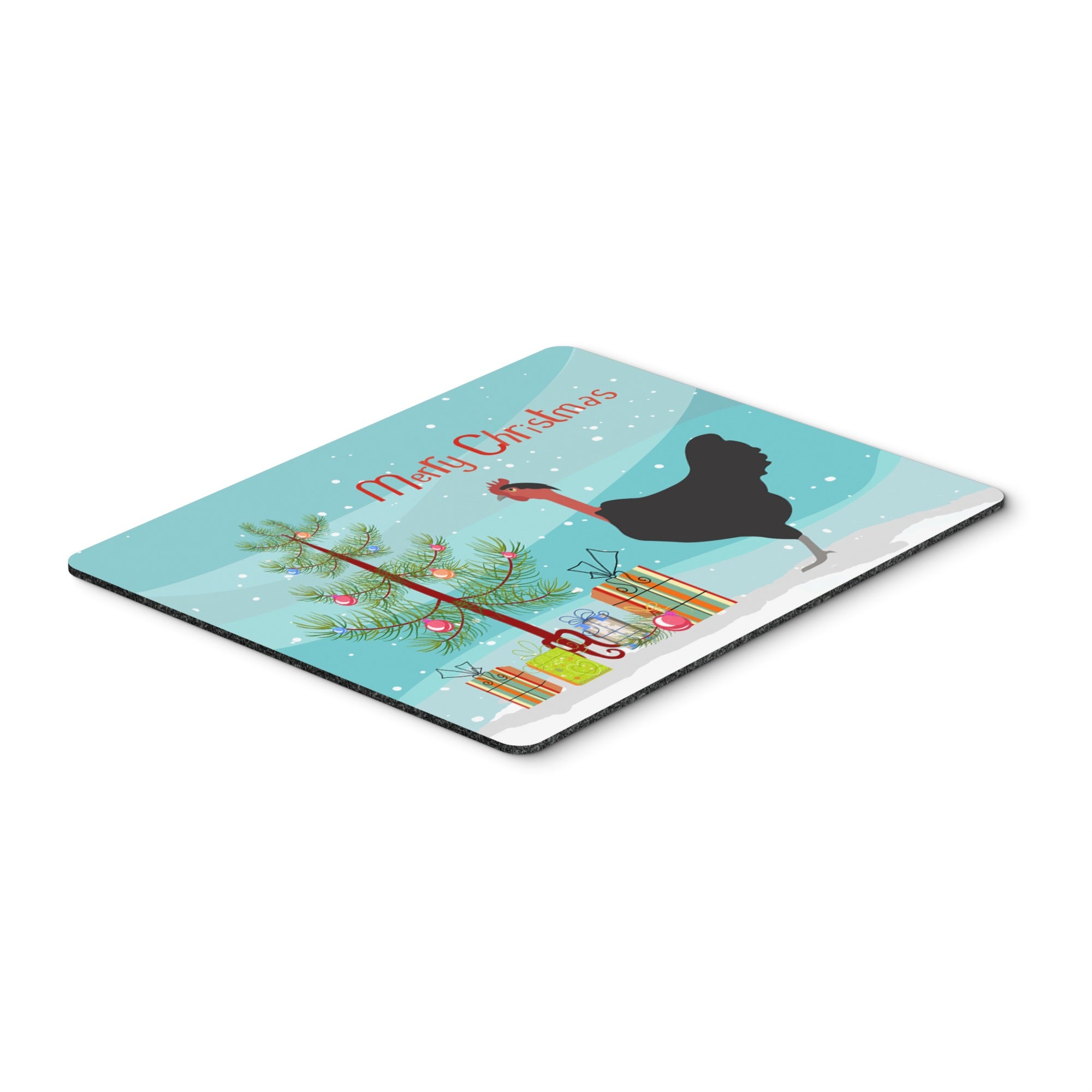 Caroline'S Treasures Naked Neck Chicken Christmas Mouse & Hot Pad Or Trivet, 7.75 X 9.25, Multicolor (Bb9206Mp)