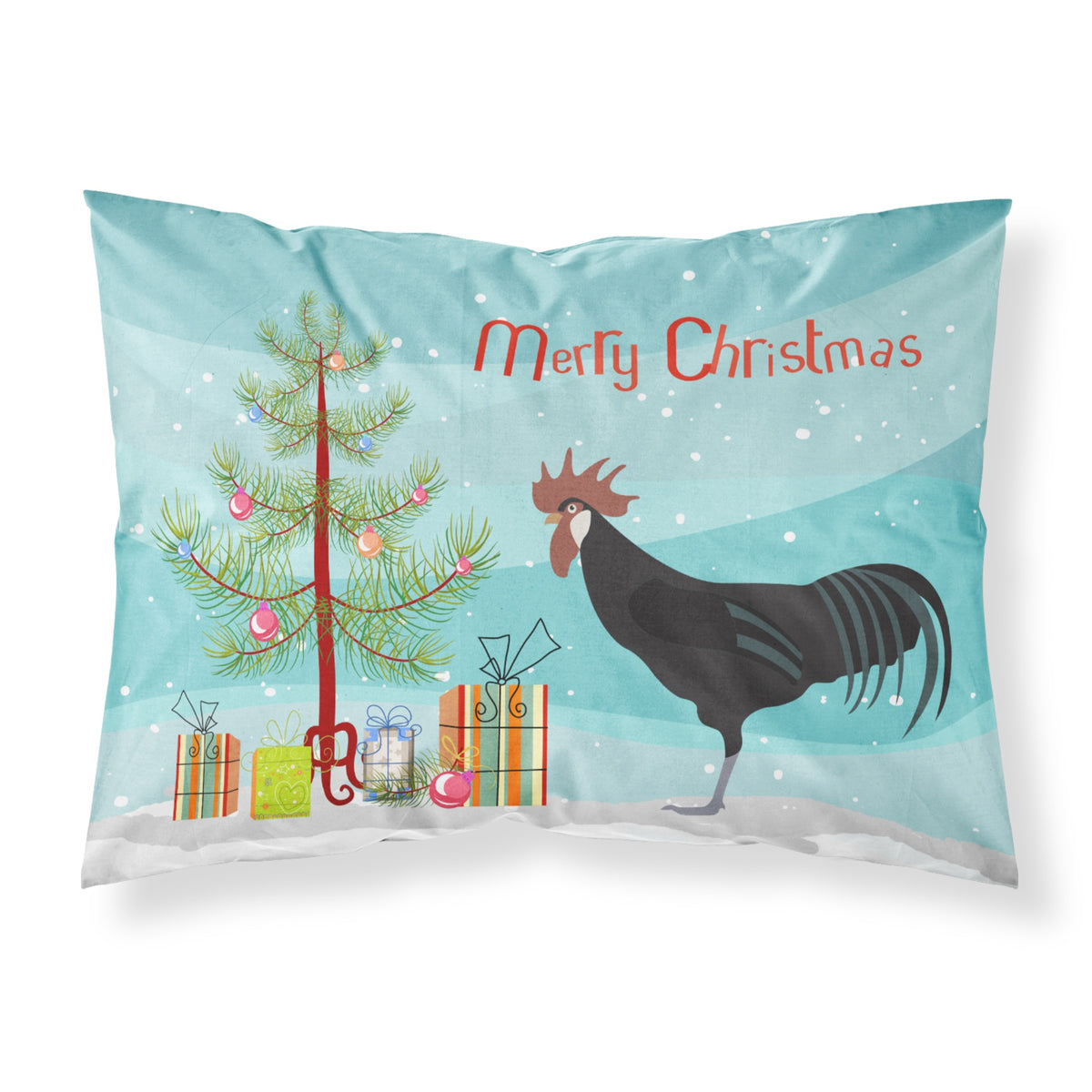 Caroline'S Treasures Minorca Ctalalan Chicken Christmas Pillowcase, Standard, Multicolor
