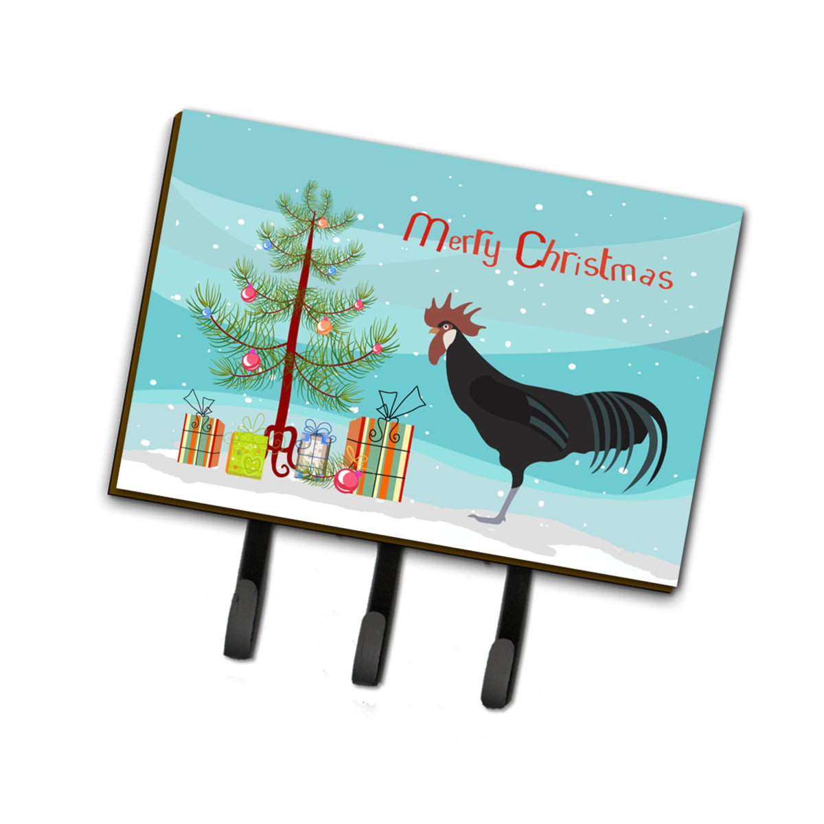 Caroline'S Treasures Minorca Ctalalan Chicken Christmas Wall Hook, Triple