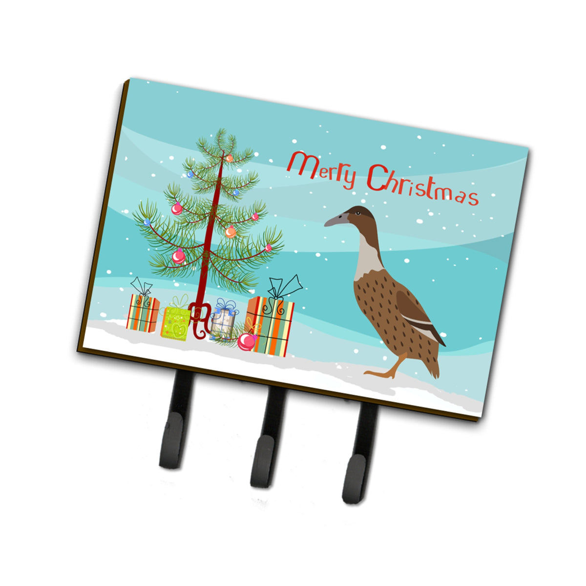 Caroline'S Treasures Dutch Bill Duck Christmas Wall Hook, Triple