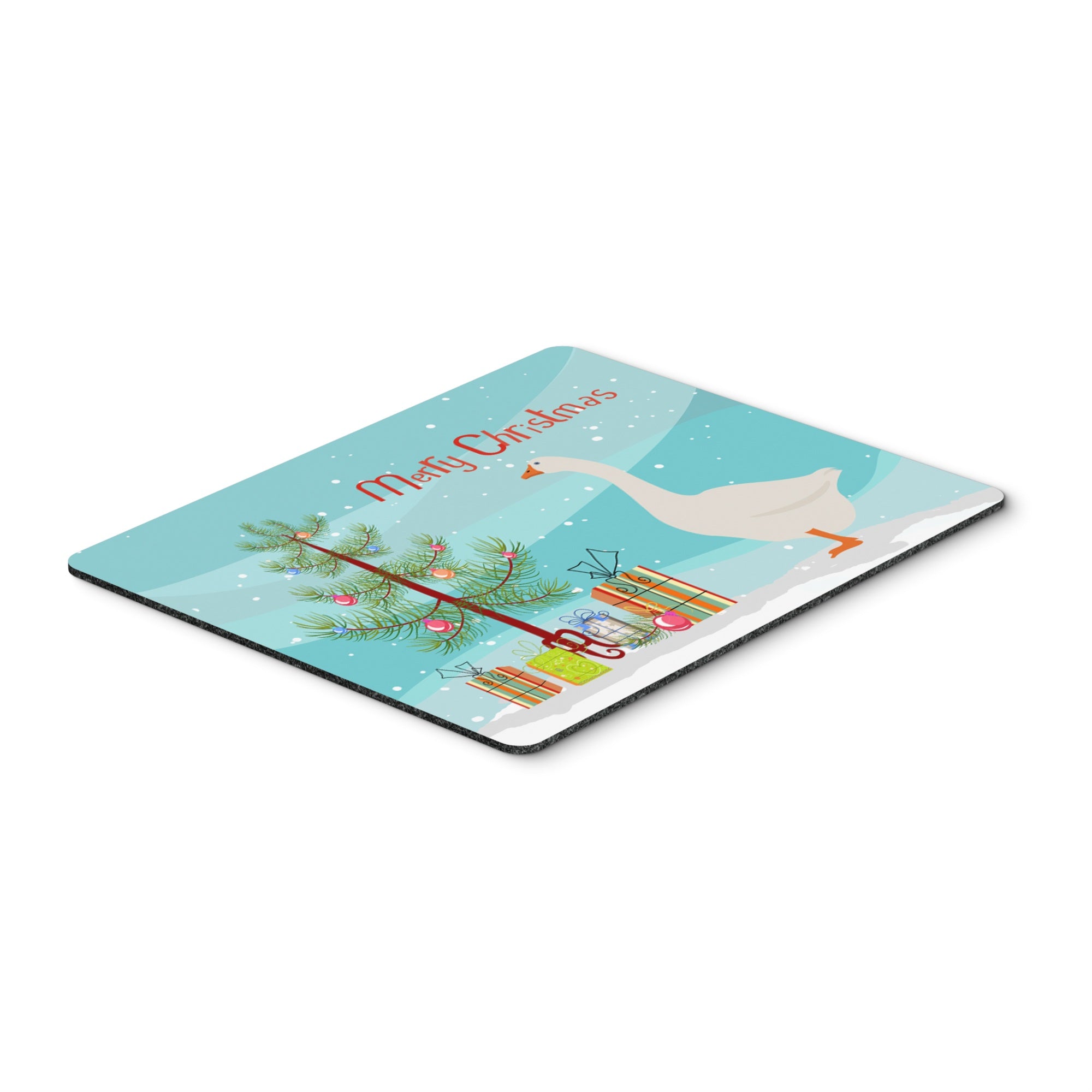 Caroline'S Treasures Embden Goose Christmas Mouse & Hot Pad Or Trivet, 7.75 X 9.25, Multicolor (Bb9259Mp)