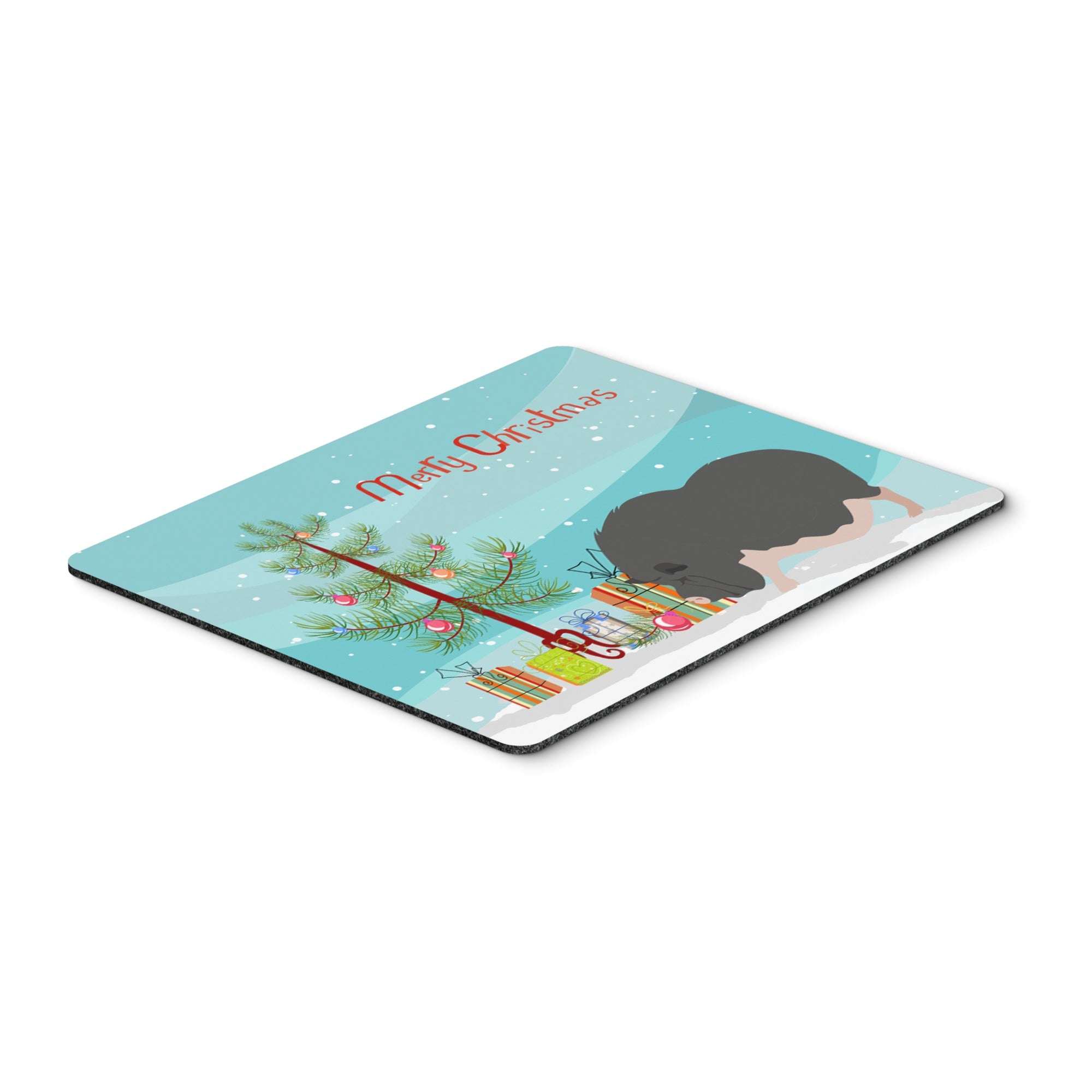 Caroline'S Treasures Vietnamese Pot-Bellied Pig Christmas Mouse & Hot Pad Or Trivet, 7.75 X 9.25, Multicolor (Bb9308Mp
