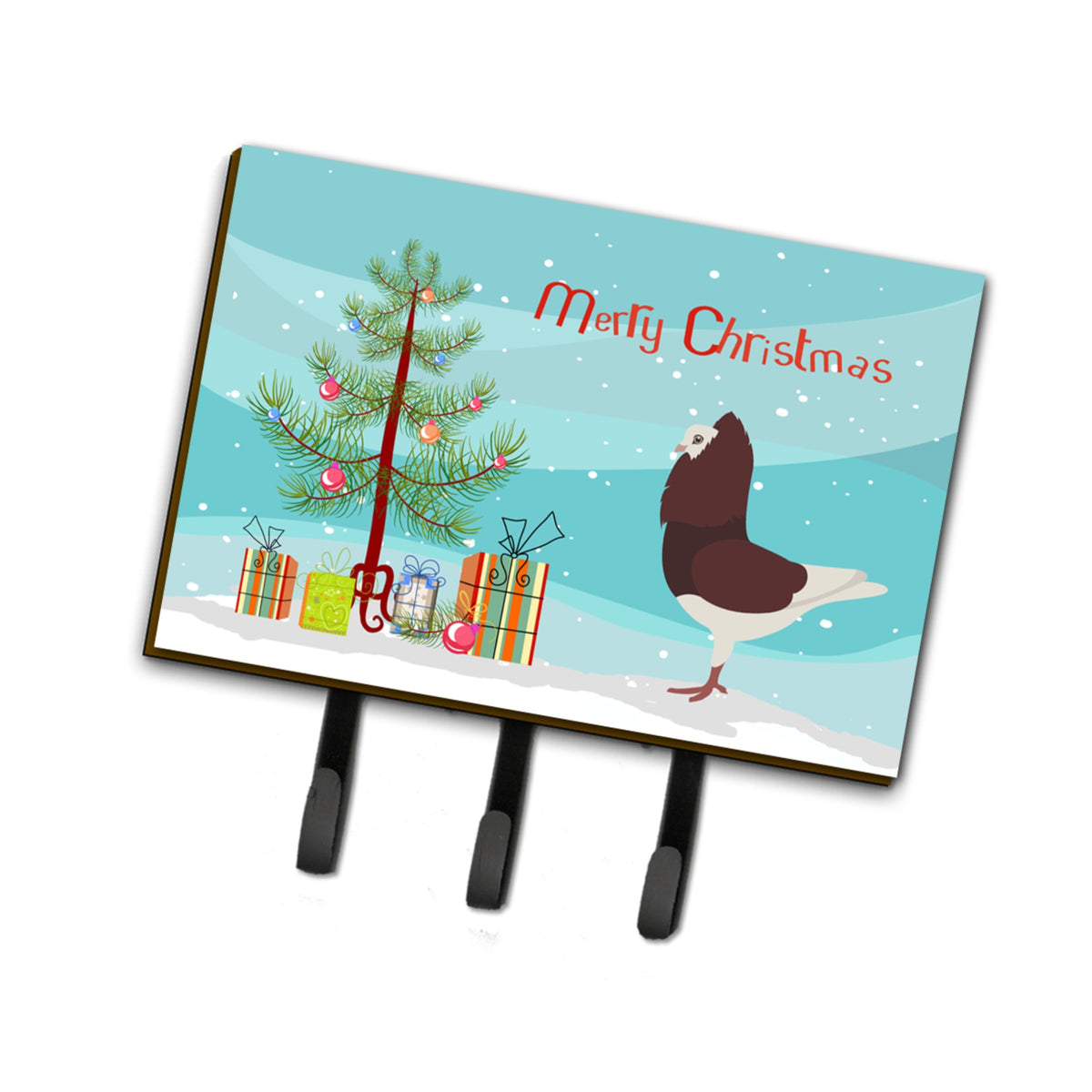 Caroline'S Treasures Capuchin Red Pigeon Christmas Wall Hook, Triple