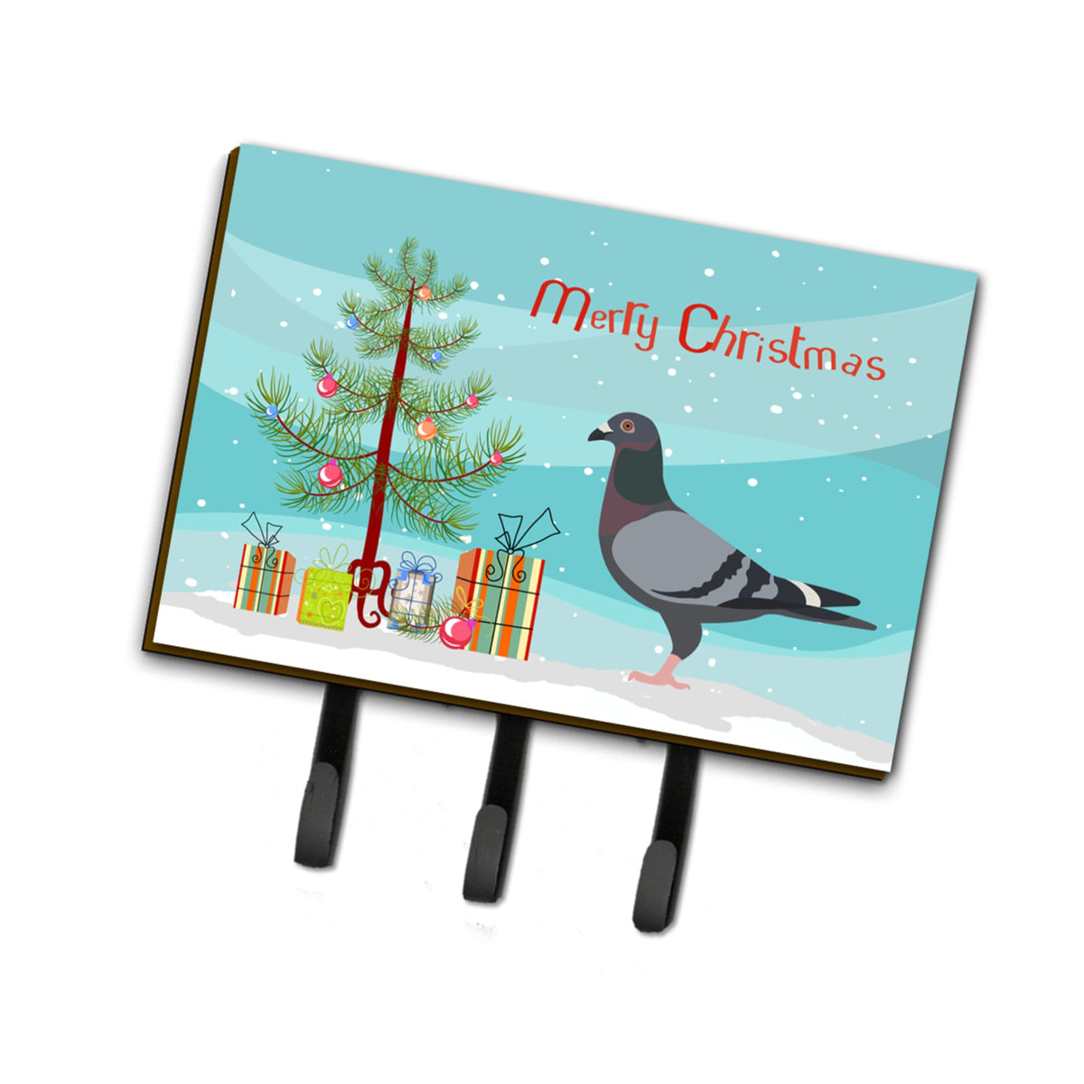 Caroline'S Treasures Racing Pigeon Christmas Wall Hook, Triple
