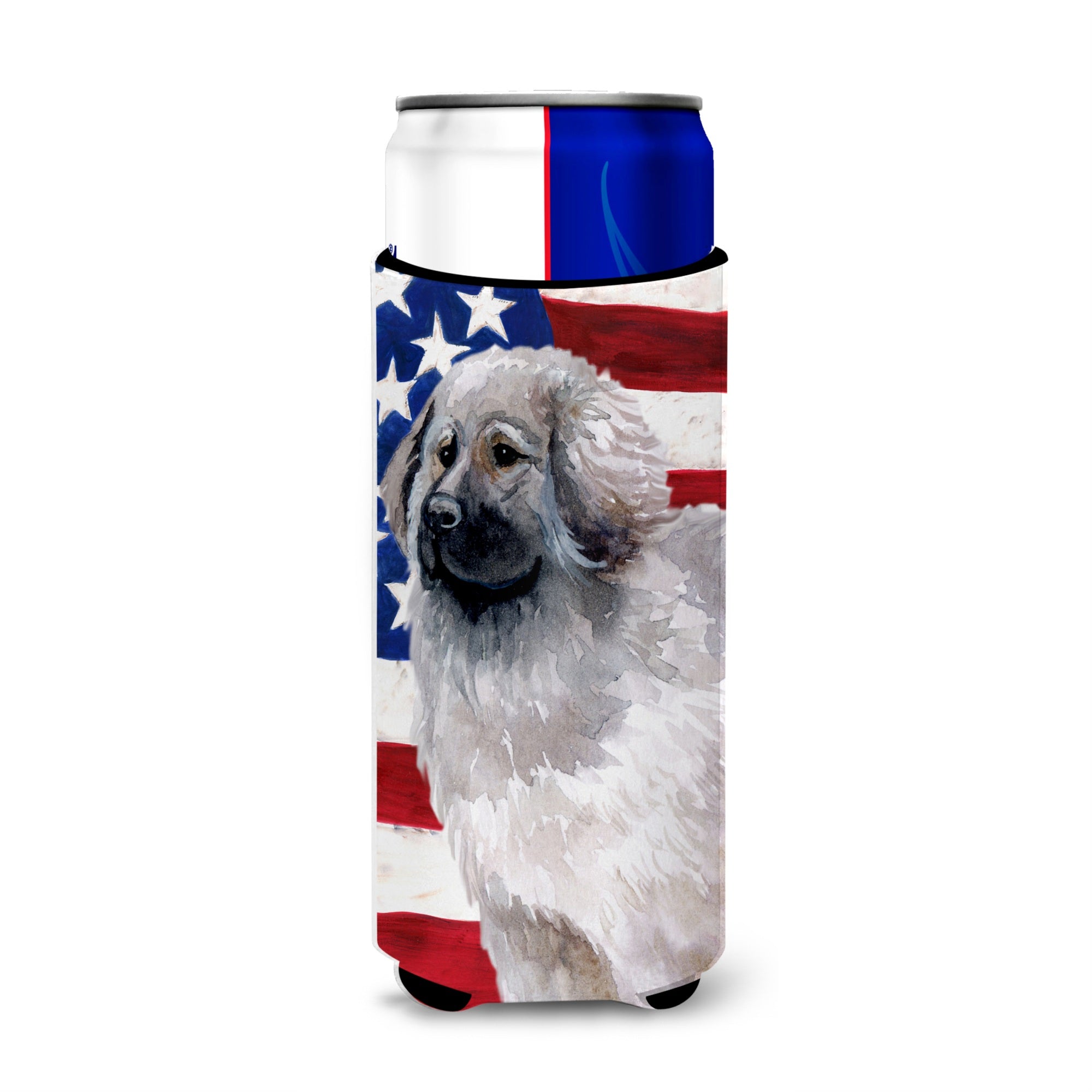 Caroline'S Treasures Moscow Watchdog Patriotic Decorative Can Hugger, Slim, Multicolor