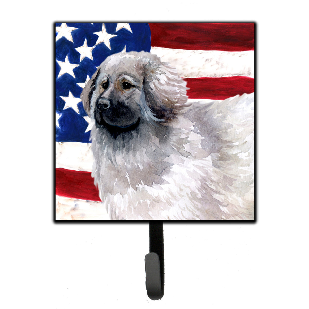 Caroline'S Treasures Moscow Watchdog Patriotic Wall Hook, Small, Multicolor