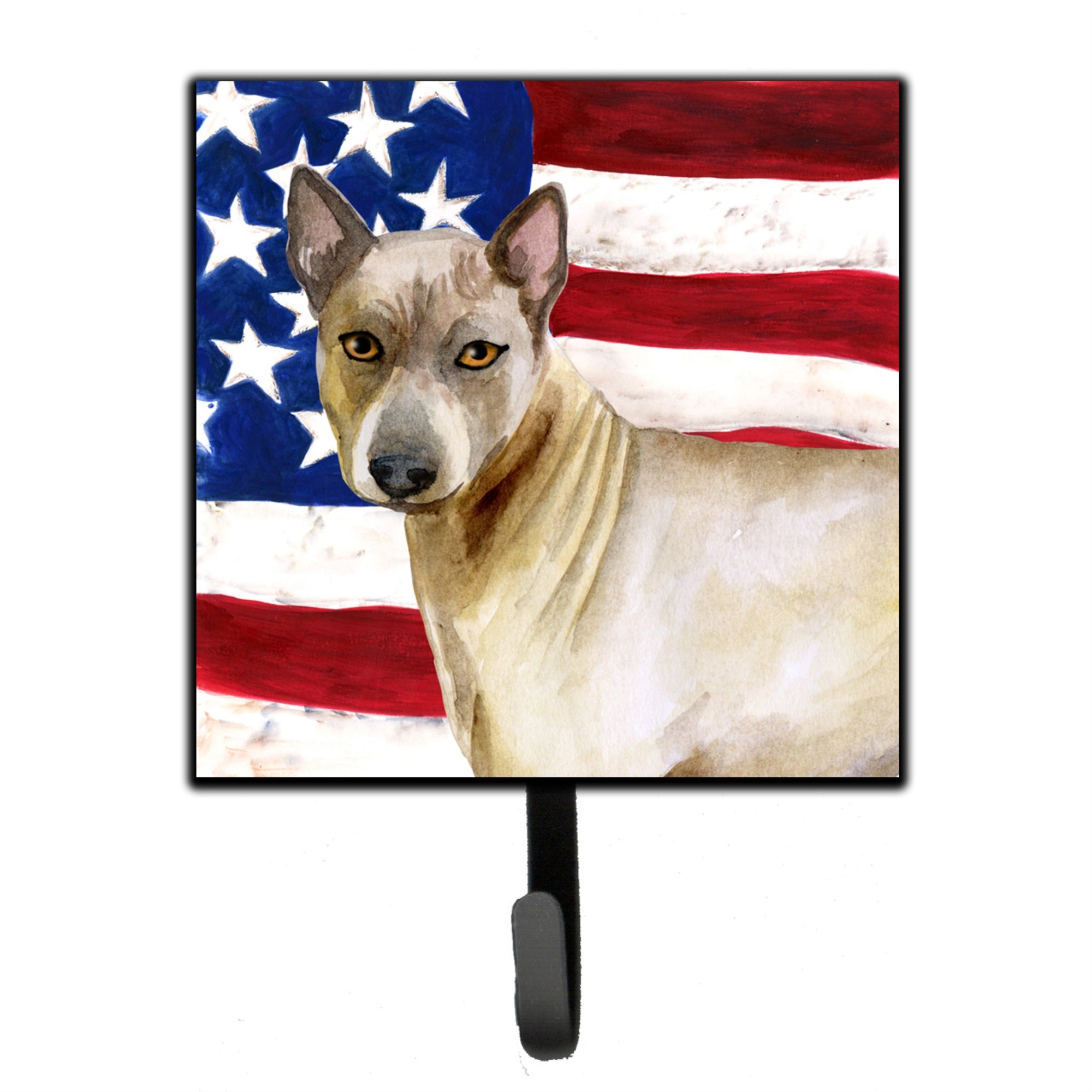 Caroline'S Treasures Thai Ridgeback Patriotic Wall Hook, Small, Multicolor