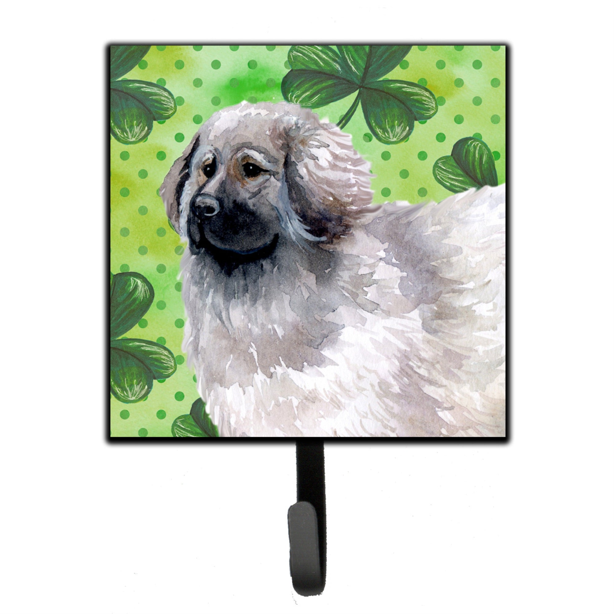 Caroline'S Treasures Moscow Watchdog St Patrick'S Wall Hook, Small, Multicolor