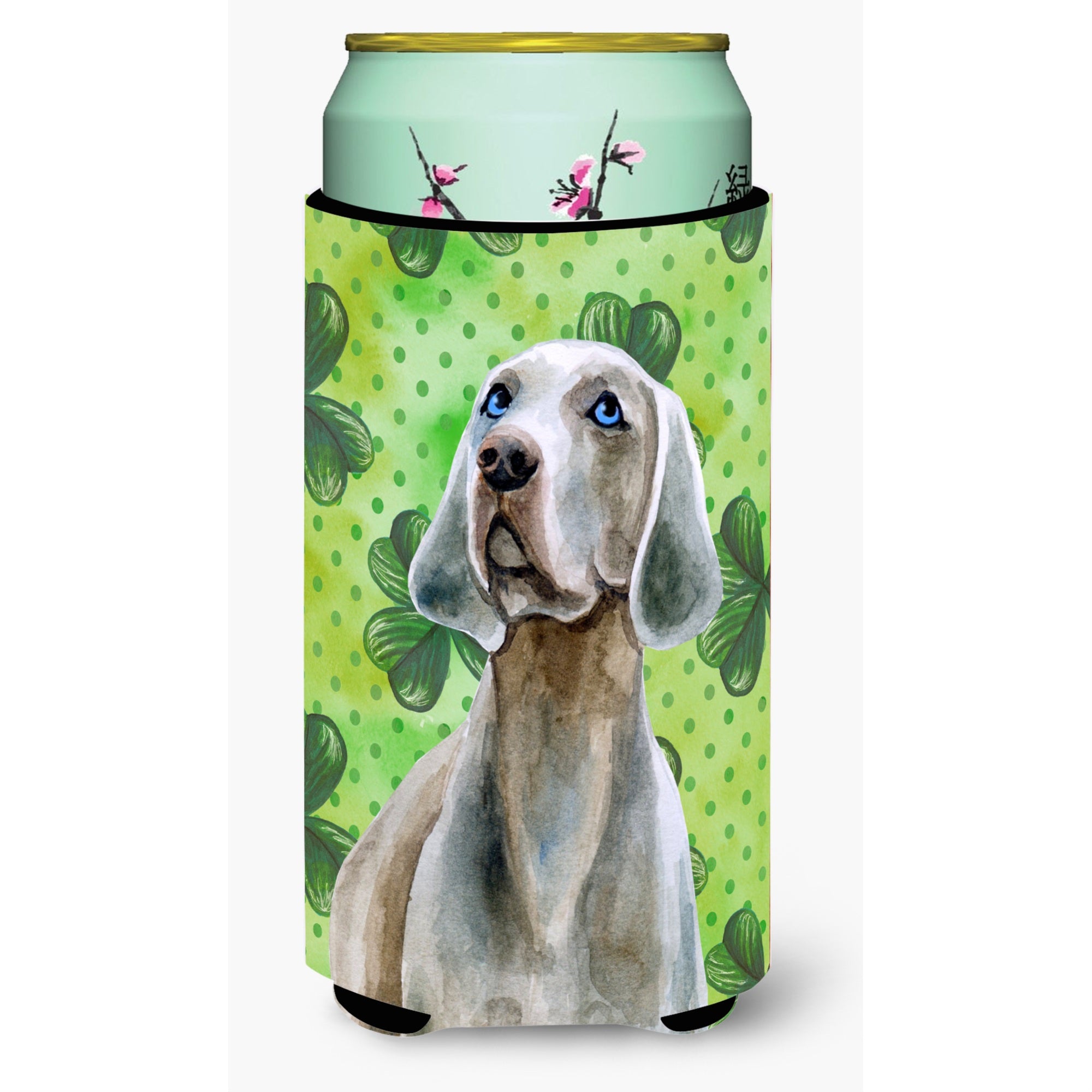 Caroline'S Treasures Weimaraner St Patrick'S Decorative Can Hugger, Tall Boy, Multicolor